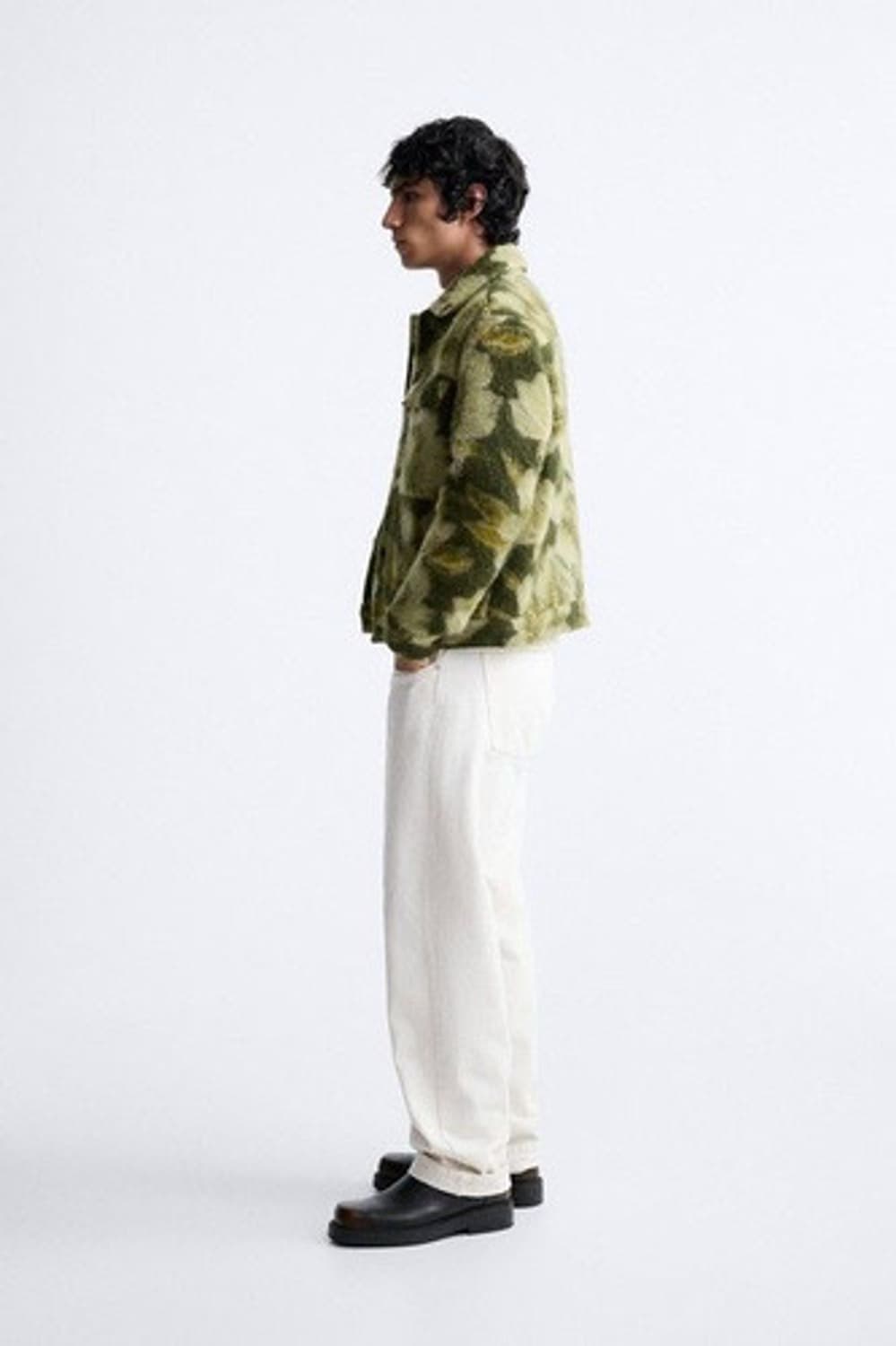 L 자라 플라워 울 자켓 상품이미지3