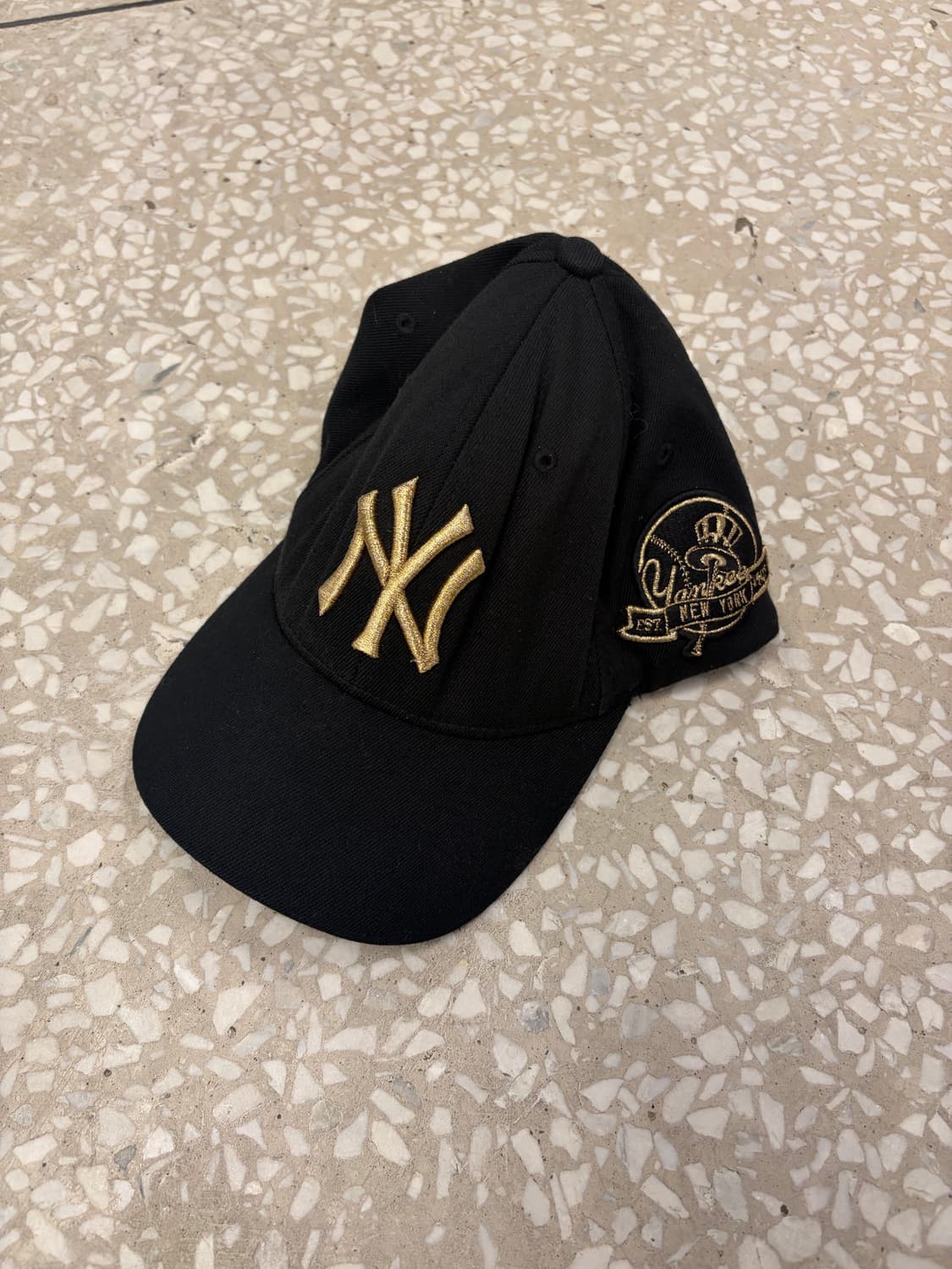 MLB New York Yankees Black Cap  상품이미지3