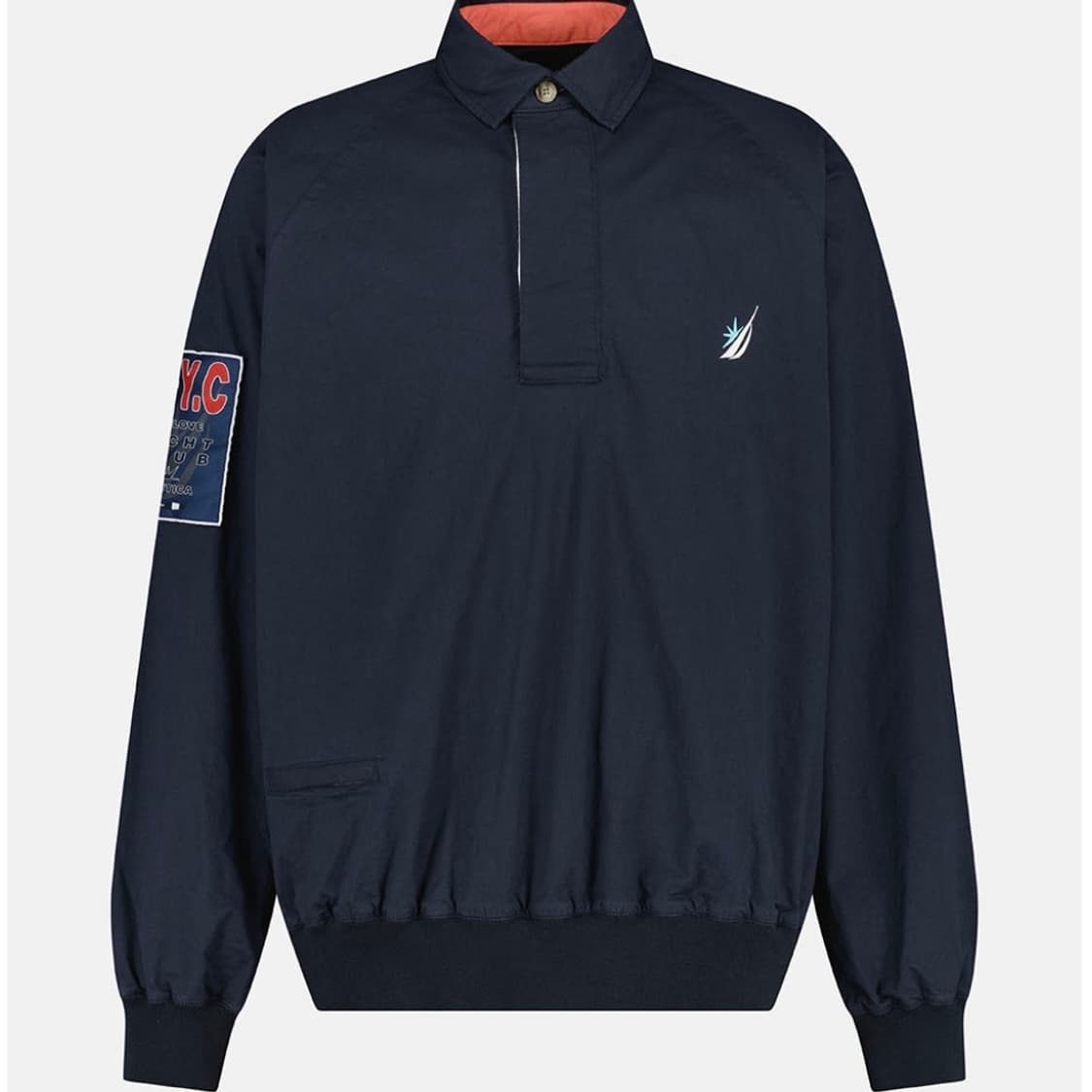 노티카 썬러브 collar pullover navy s사이즈 상품이미지1