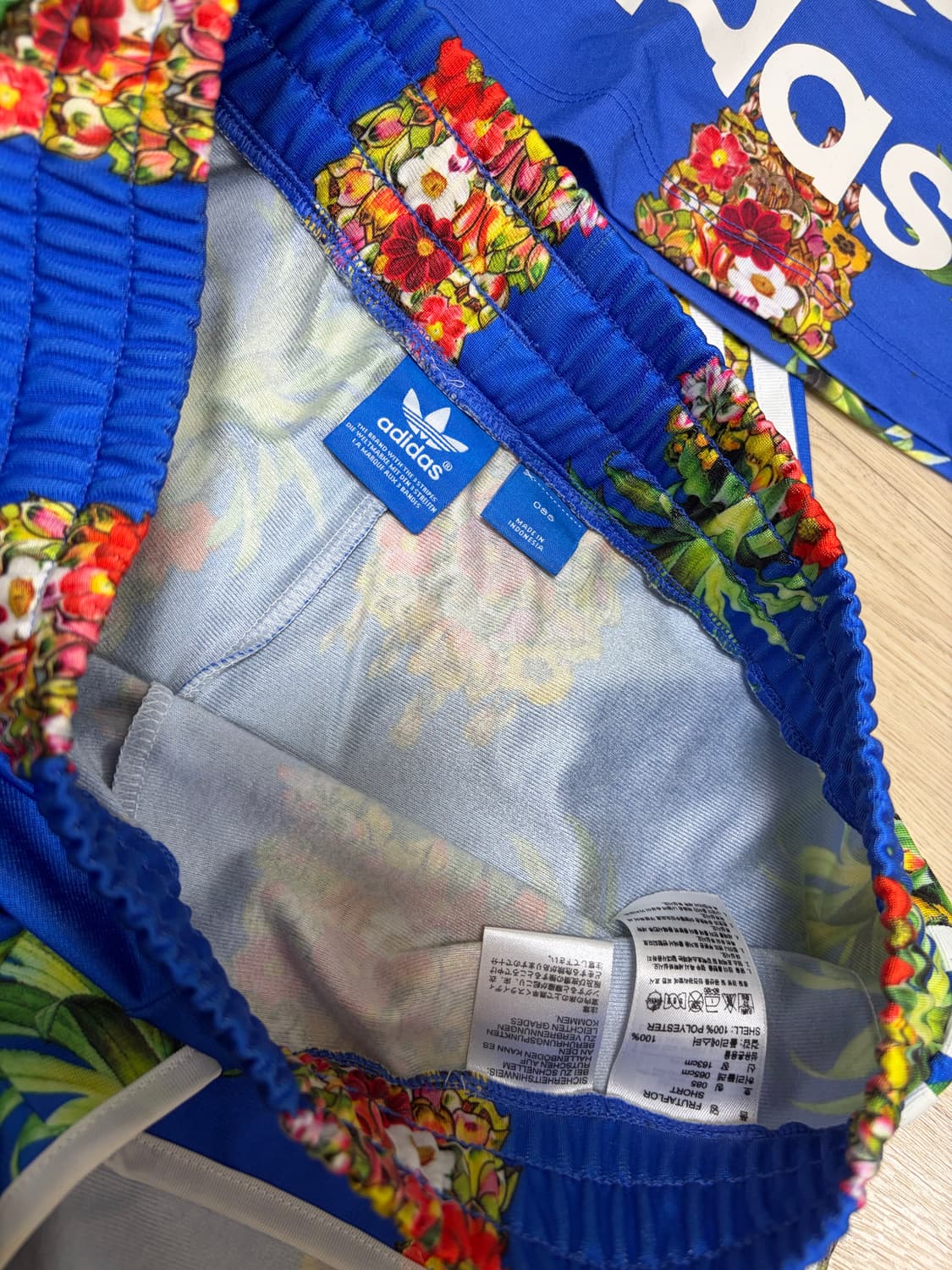 아디다스 FRUTAFLOR 파이어버드 트랙탑 파인애플 져지 세트 일괄 상품이미지5