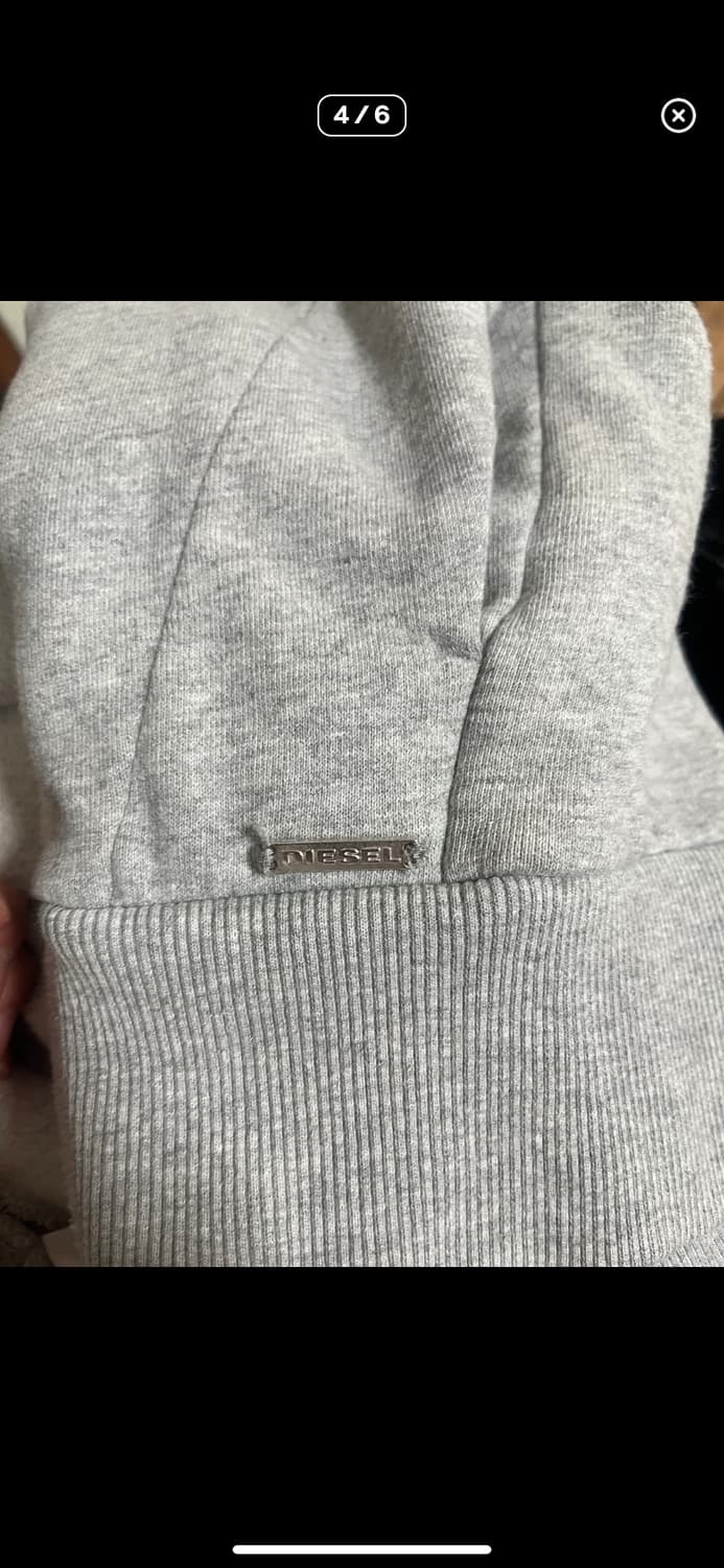 디젤 머슬핏 후드집업 상품이미지5