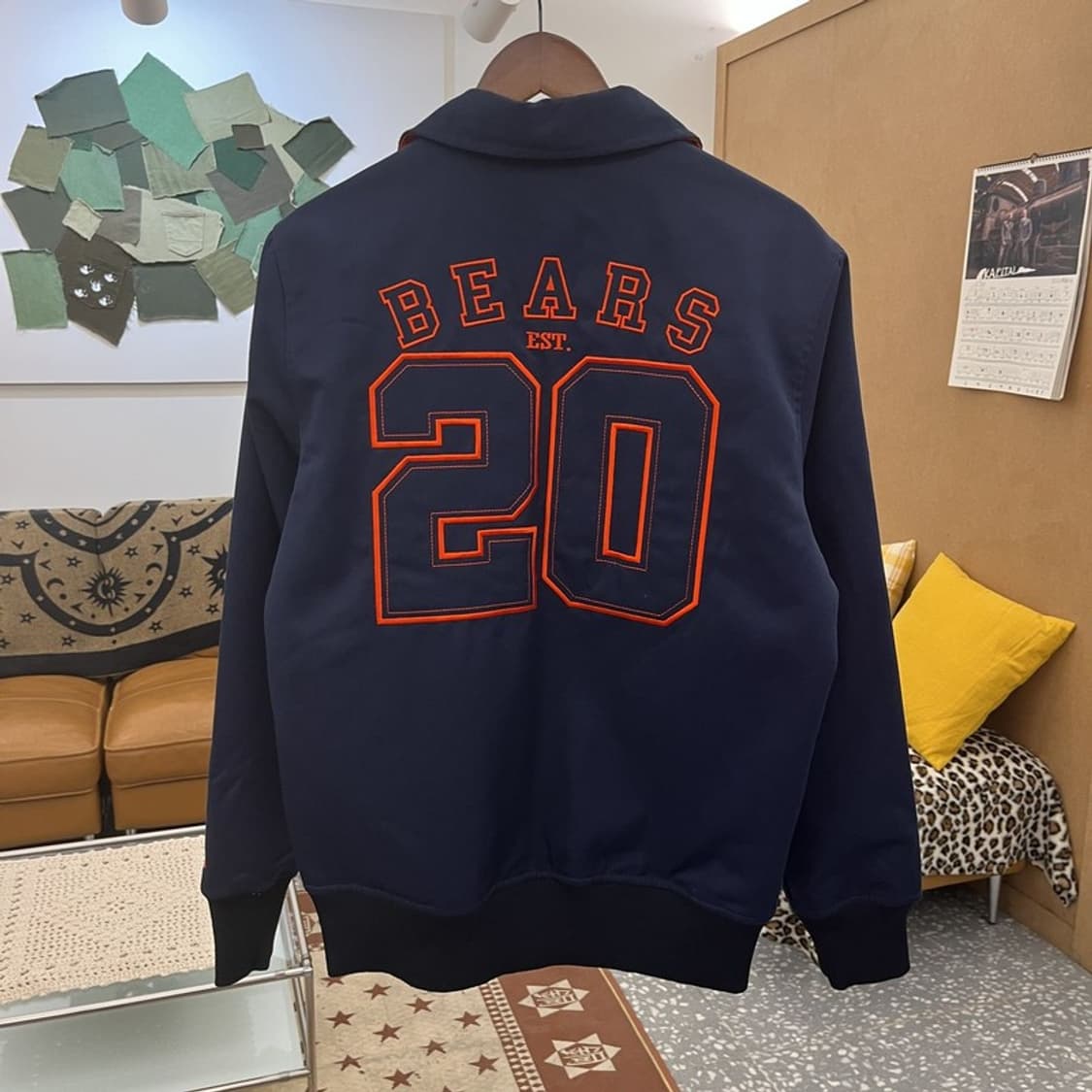 뉴에라 올드스쿨 키치 시카고 베어스 바시티 자켓 M C10258 상품이미지4