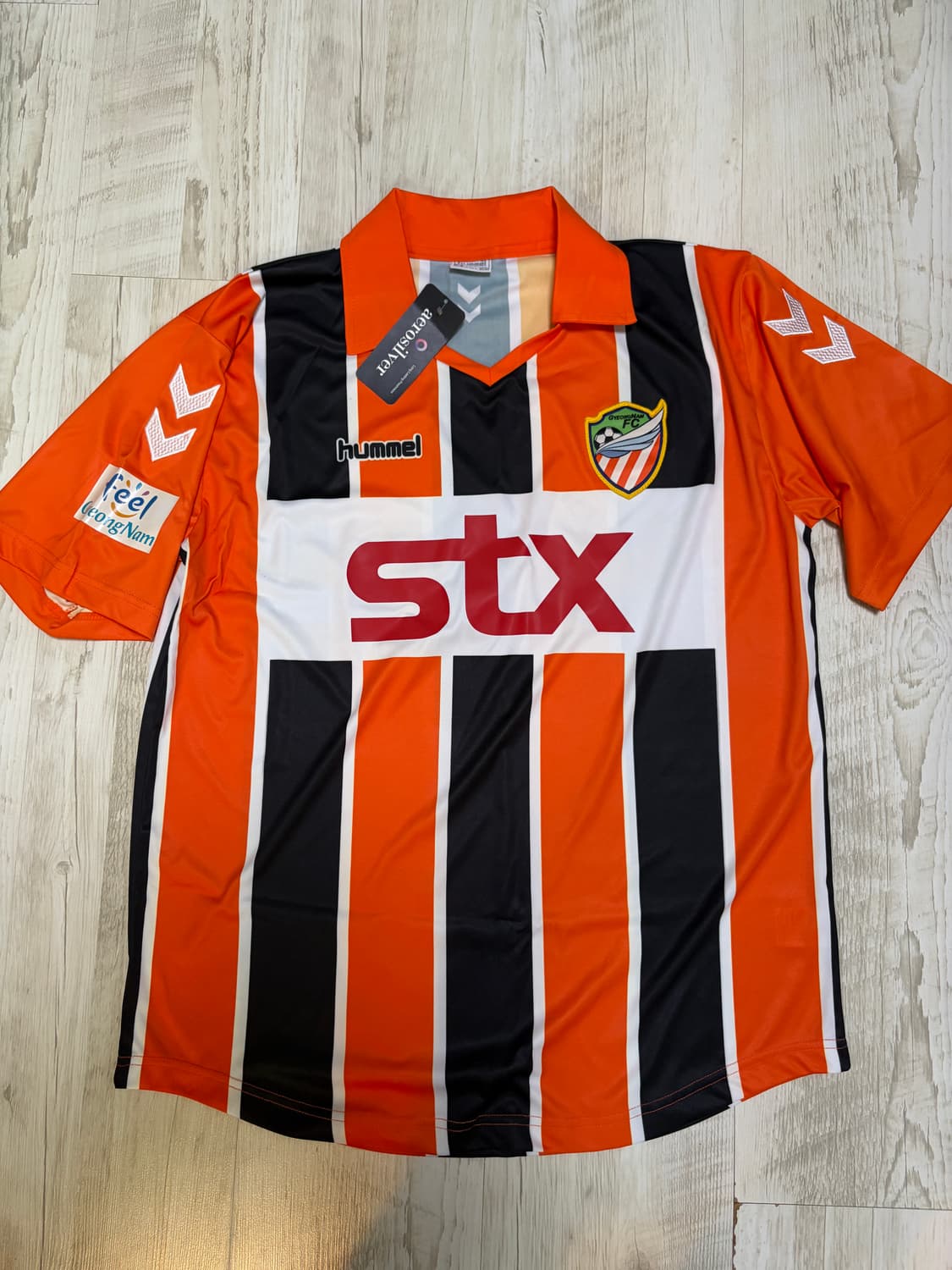 [2XL] Hummel 험멜 경남FC 축구 유니폼 새상품 상품이미지1