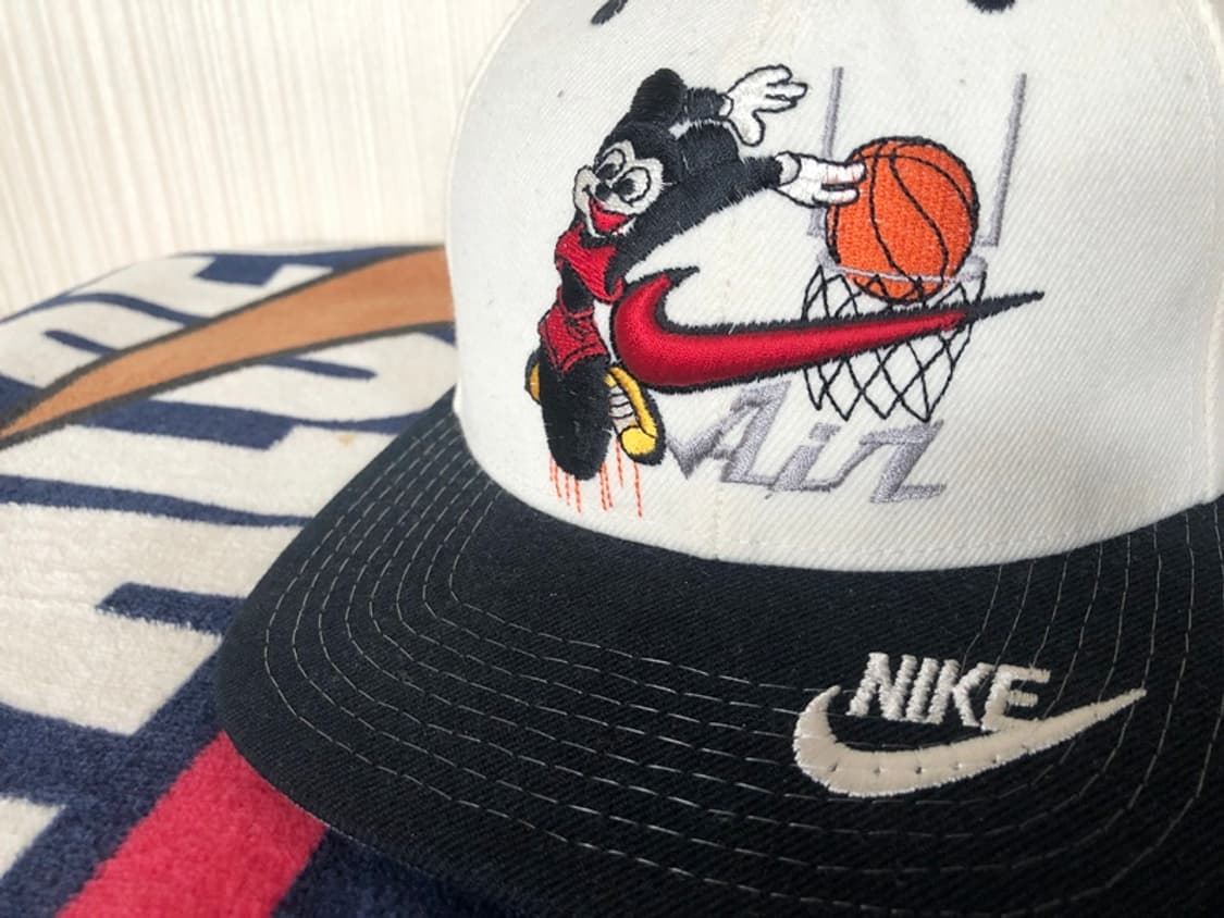 나이키X디즈니 미키마우스 올드스쿨 90's 빈티지모자/스냅백 상품이미지5