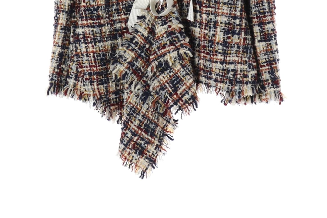 랑방 울96% 리본 타이 트위드 블레이저 자켓 재킷
 상품이미지5