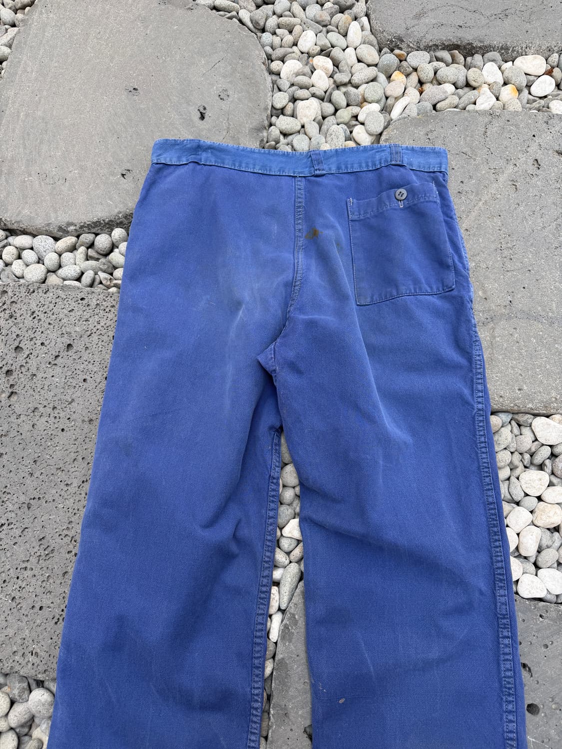 HARD WASHED FADED BLUE OLD 빈티지프렌치워크팬츠 상품이미지8