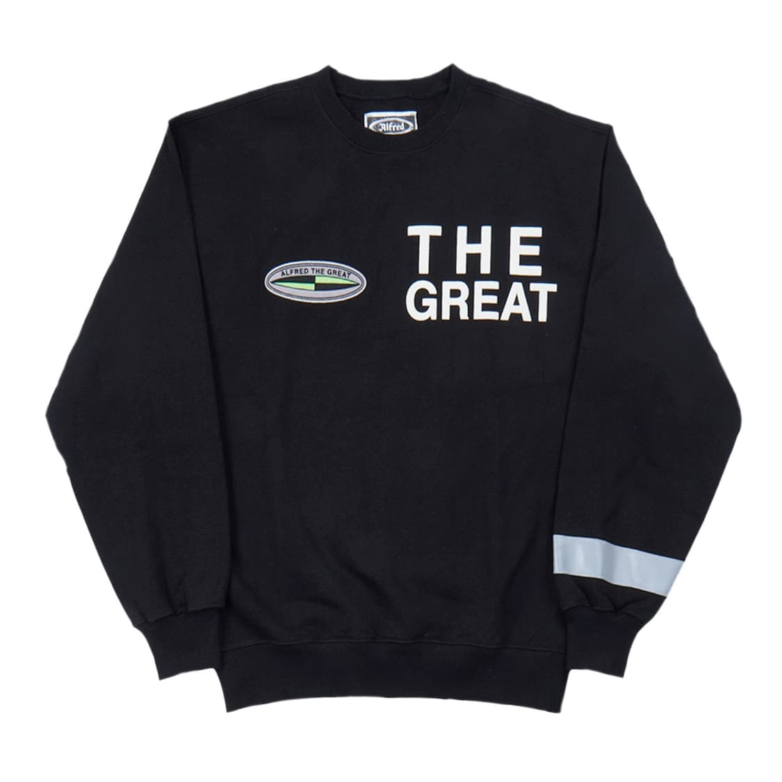 (새상품) Alfred The Great 맨투맨 블랙 XL 상품이미지1