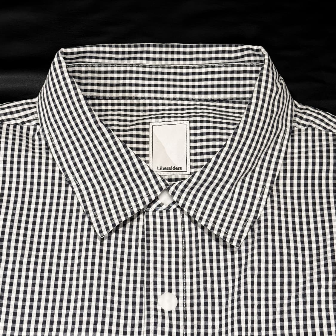 리버레이더스 깅엄 체크 셔츠 상품이미지3