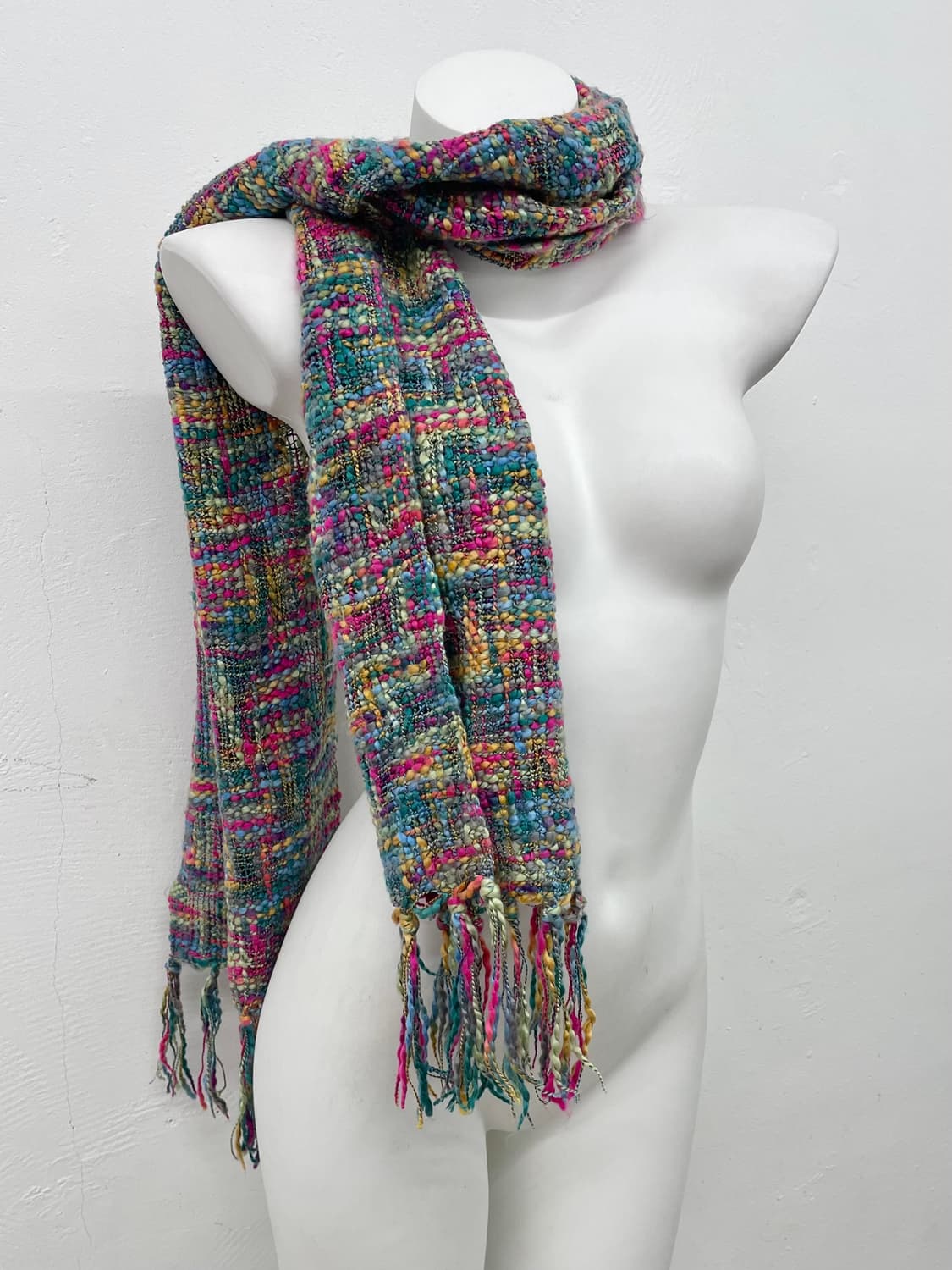 빈티지 캔디 짜임 머플러  상품이미지3