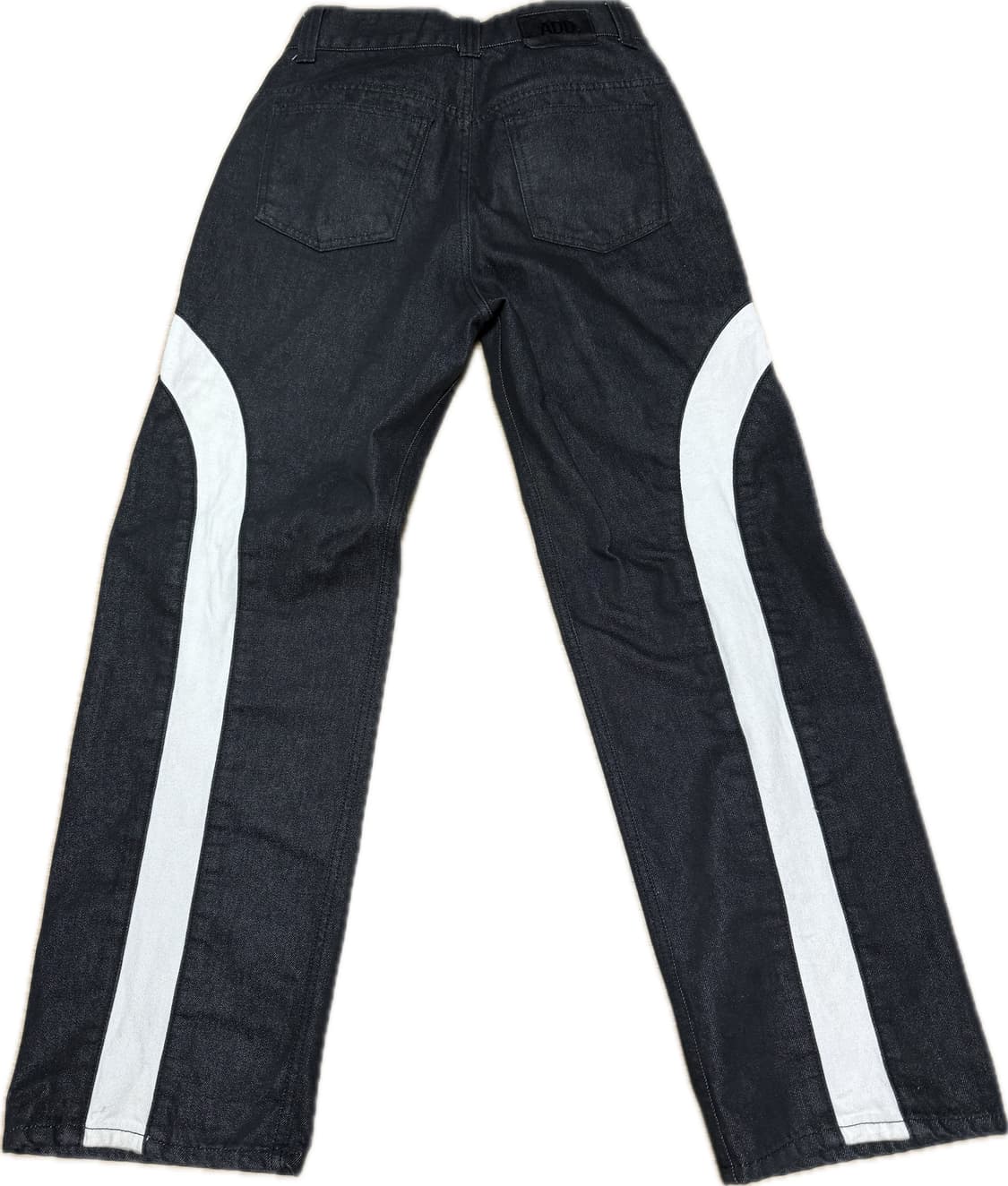 에드 와이드 데님 온 더 스트릿 블랙(화이트) 상품이미지2