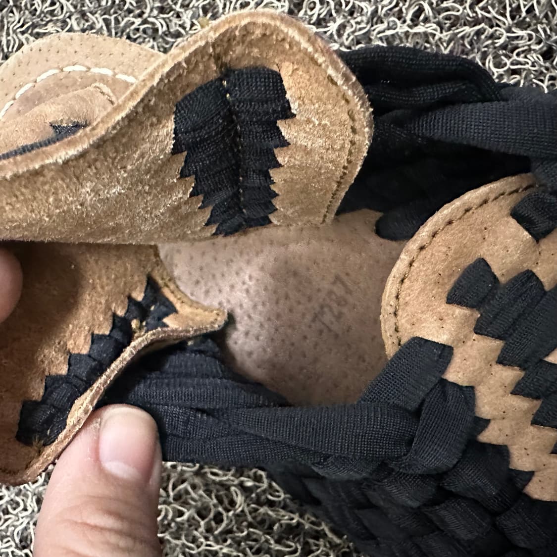 츄바스코 아즈텍 샌들 블랙 커피 255 상품이미지6