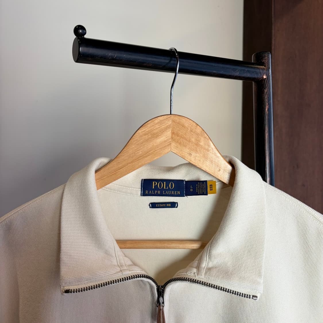 15762 - 폴로 랄프로렌 아이보리 반집업 니트 상품이미지5