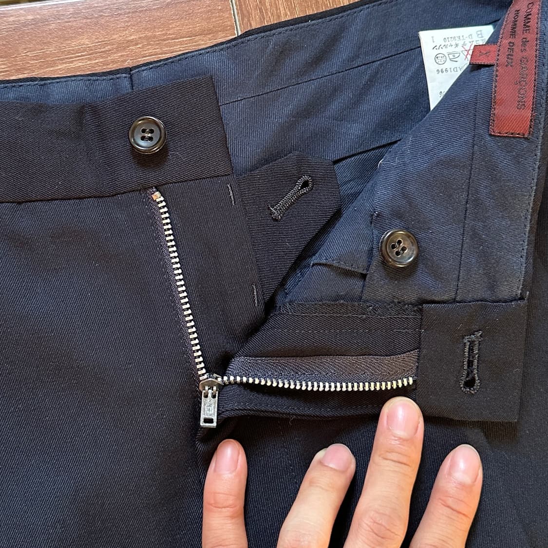 90‘s Comme des garcons homme deux slacks 상품이미지7