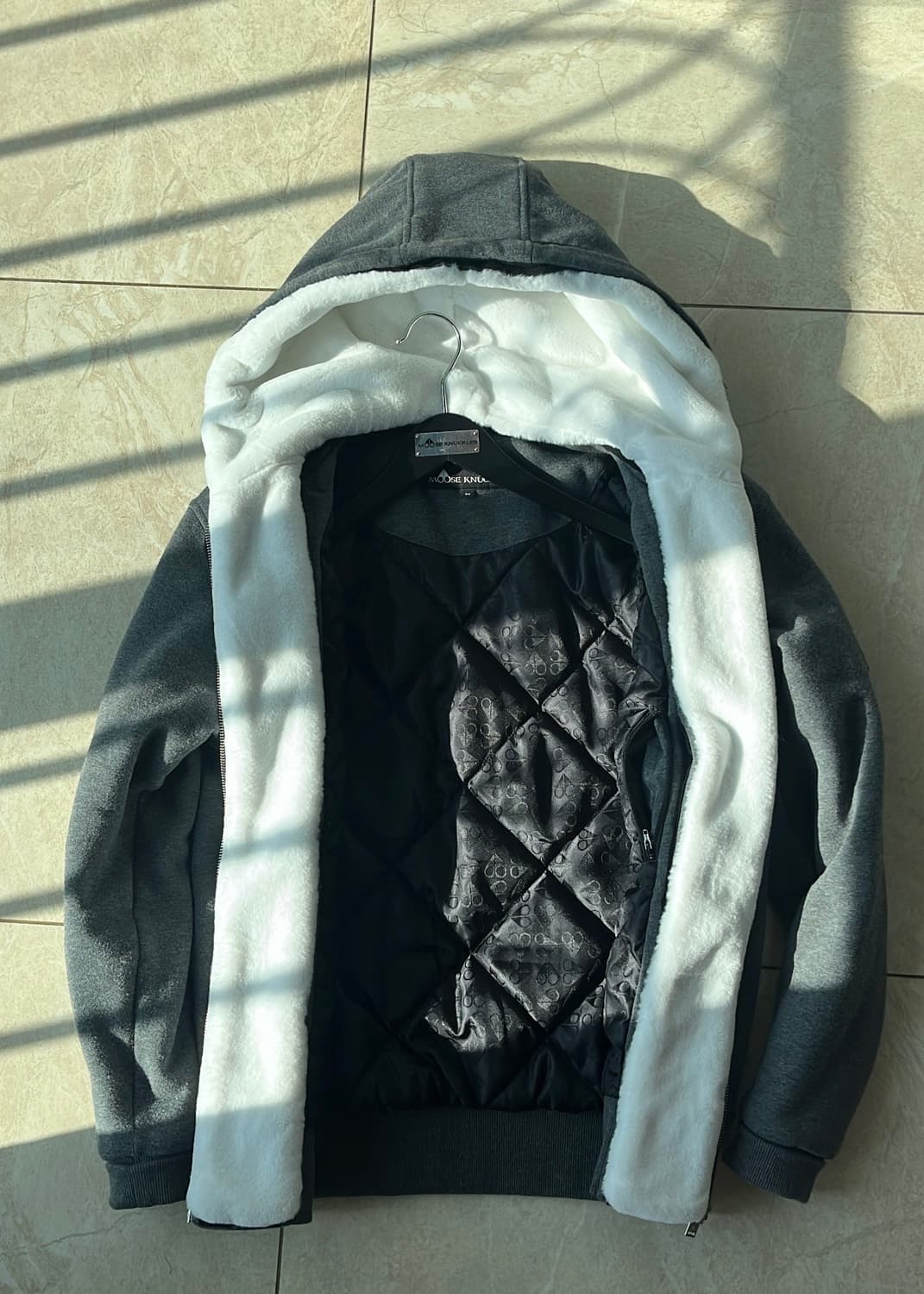 무스너클 버니스웨터 그레이 S 상품이미지2