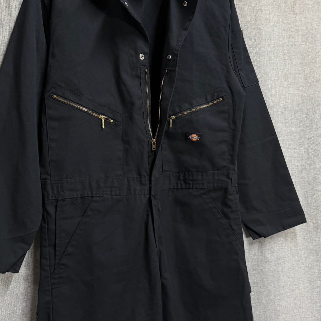 [L] 디키즈 정품 긴팔 워크웨어 점프수트 블랙 상품이미지4