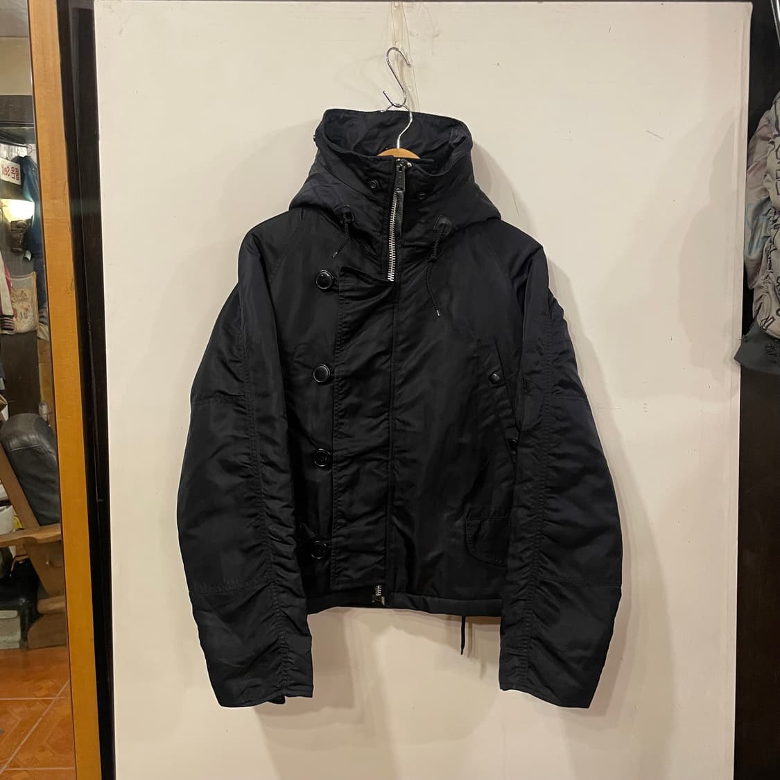 알파인더스트리 리메이크 크롭봄버 S 상품이미지1