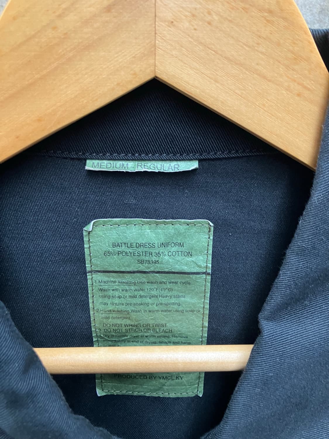 YMCLKY BDU 자켓 블랙 M 상품이미지2