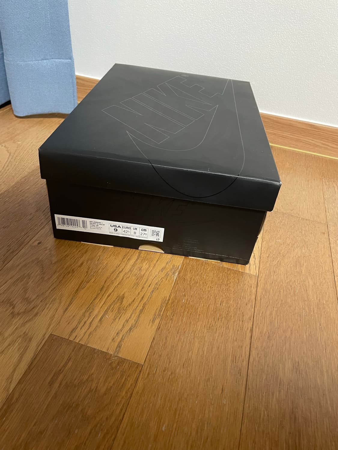 (270) 조던 1 x 프라그먼트 x 유니온 LA 하이 OG 화이트블랙 상품이미지3