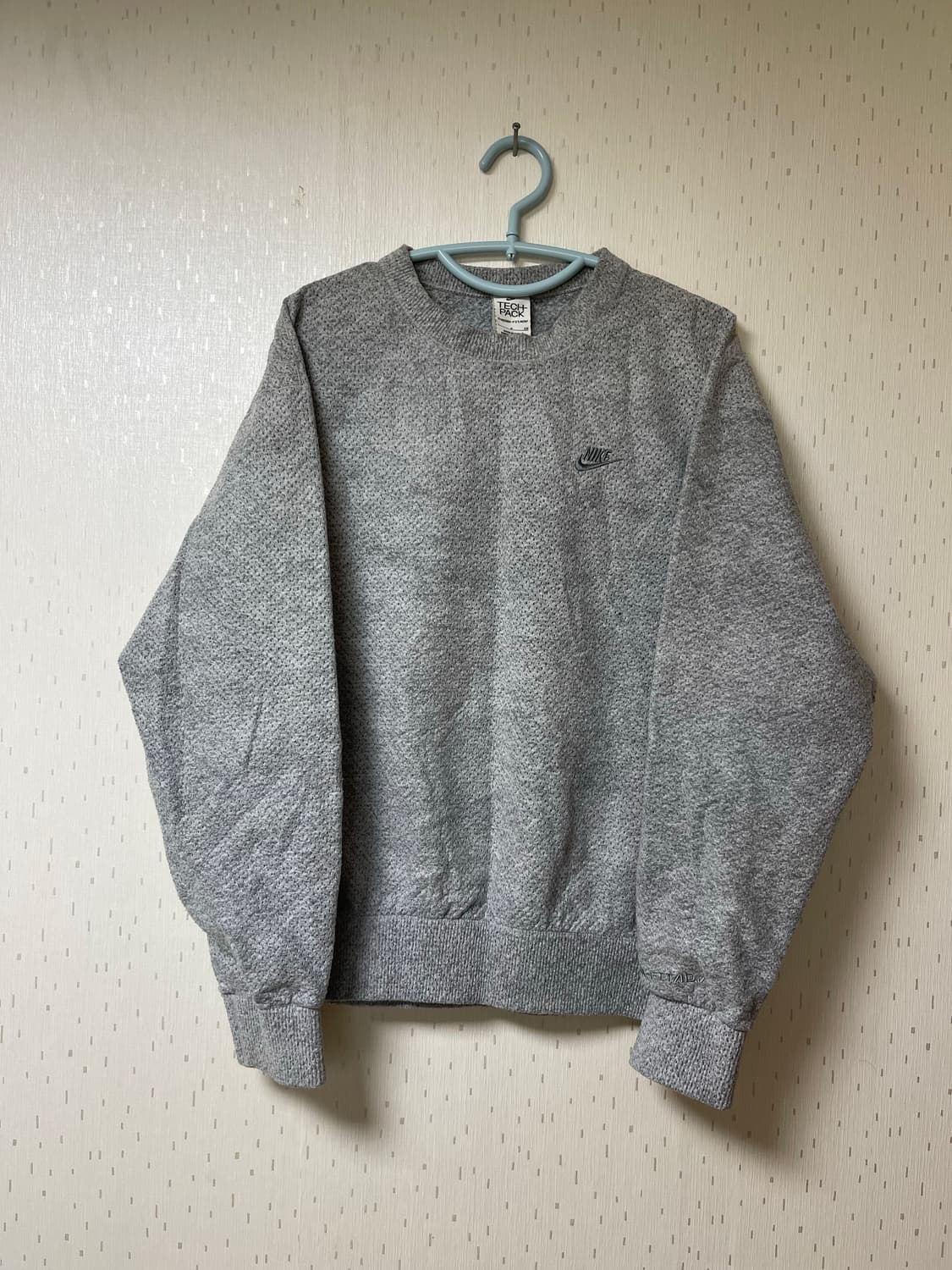 나이키 테크팩 포워드 크루넥 맨투맨 스모크 그레이 헤더 S 상품이미지1