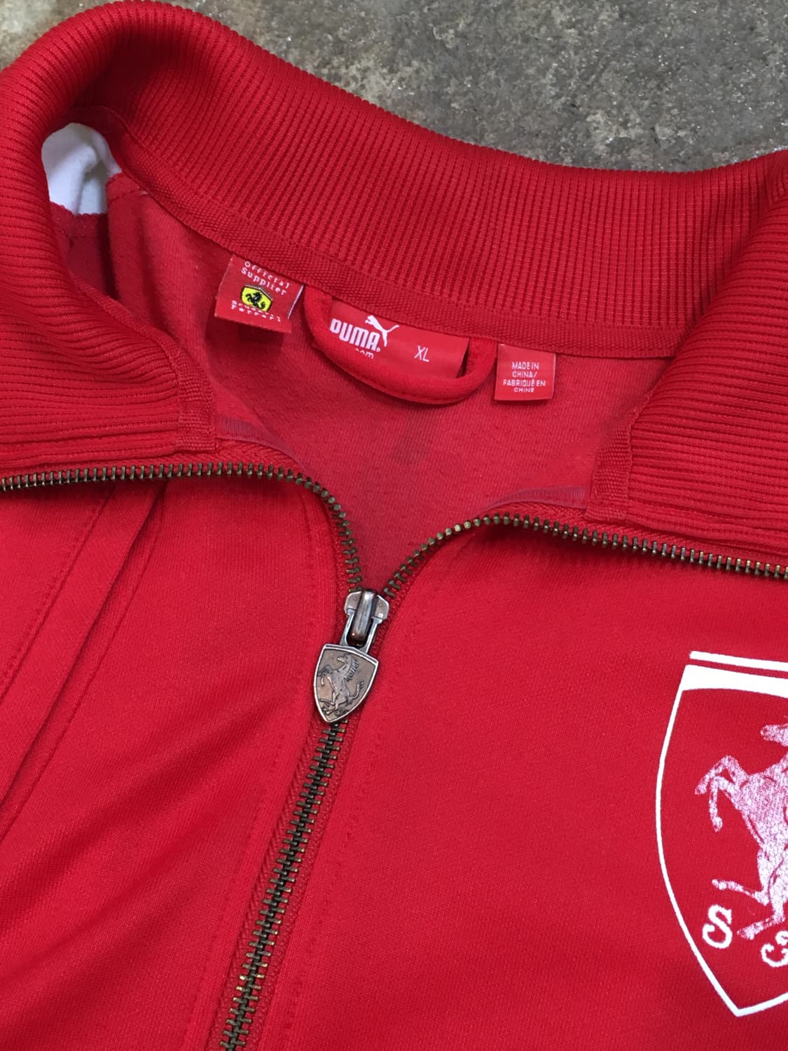 푸마 페라리 올드스쿨 져지 레드 XL 상품이미지8