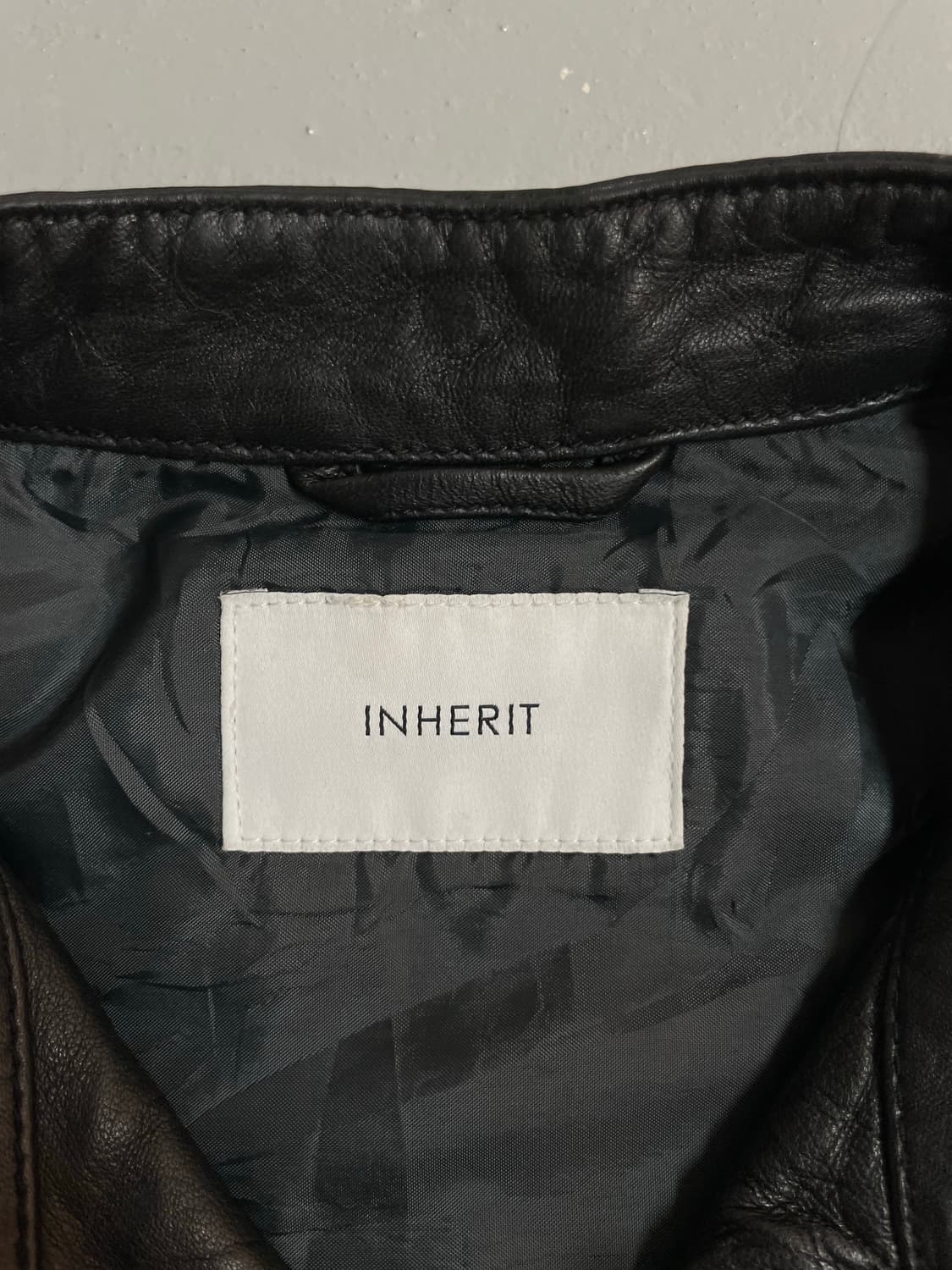 INHERIT 가죽자켓  상품이미지5