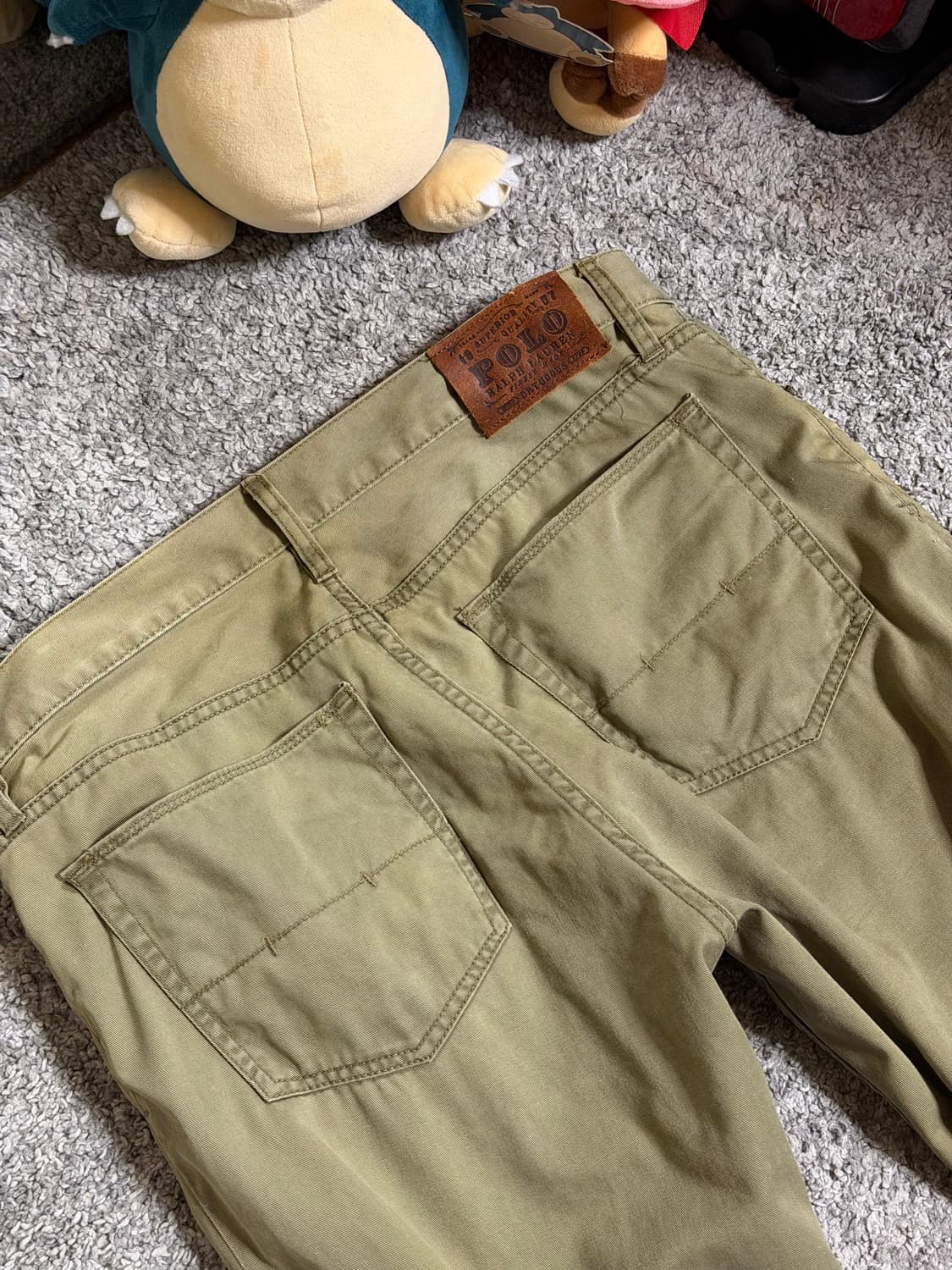 폴로 랄프로렌 탈론지퍼 코튼 팬츠 상품이미지9