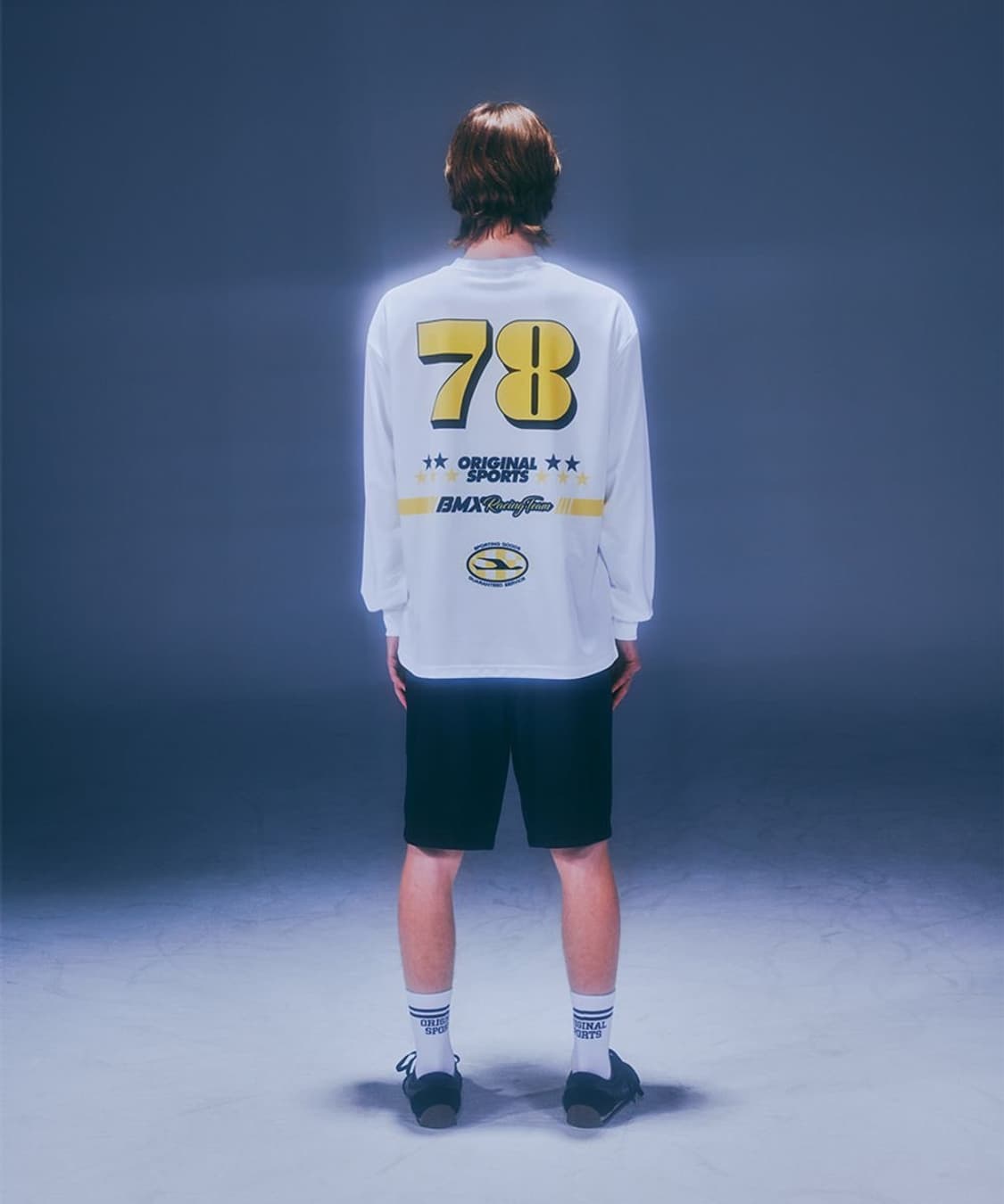 오리지널 스포츠 프로스펙스 그래픽 메쉬 저지 긴팔 티셔츠 L 상품이미지4