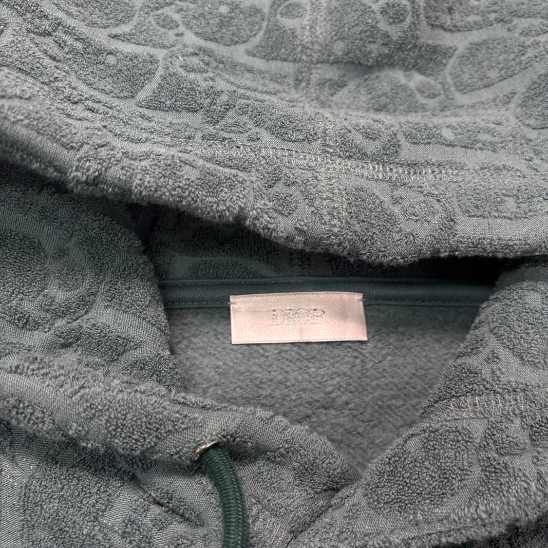 105 크리스찬 디올 22SS 테리 오블리크 후드티 상품이미지4