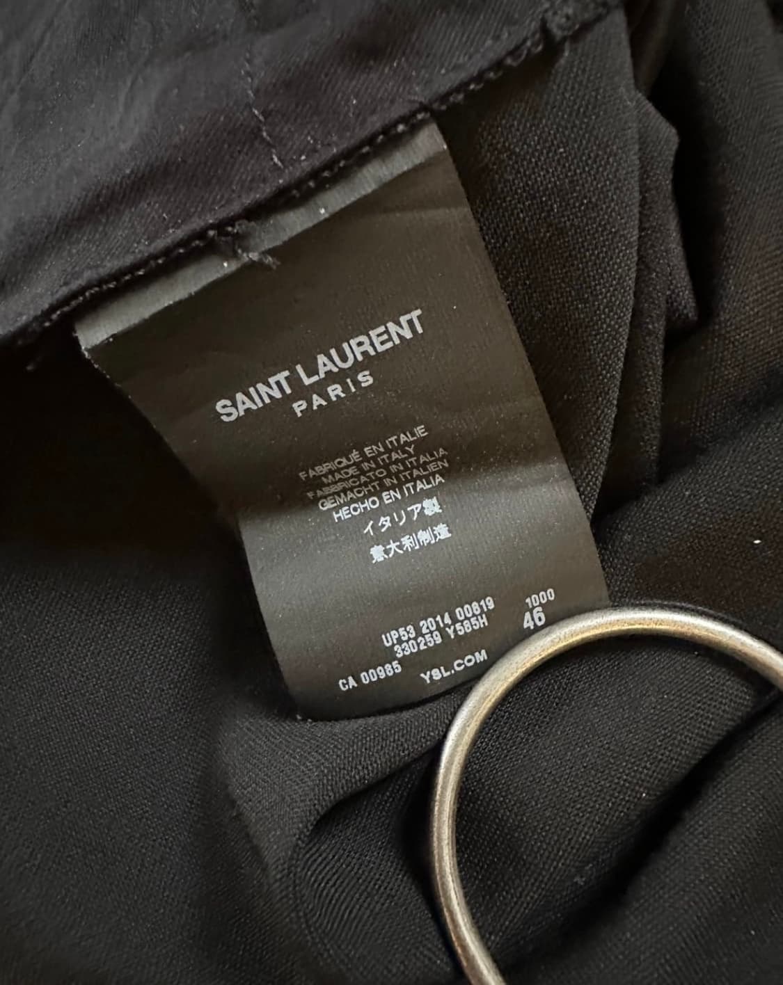 생로랑 에디시즌 르 스모킹 하의 슬랙스 상품이미지6