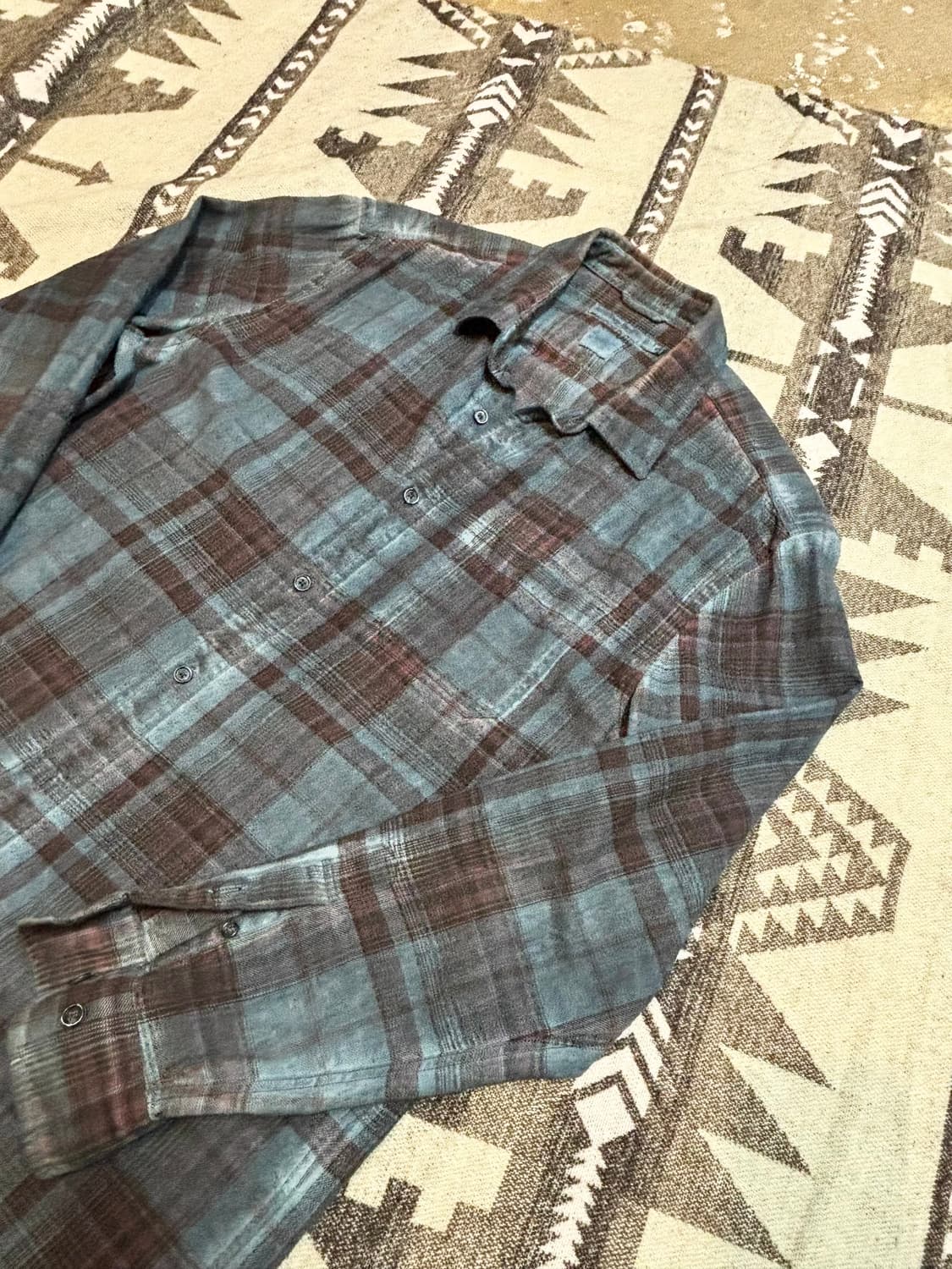 Series 빈티지 루나다잉 멀티 체크 셔츠 상품이미지4