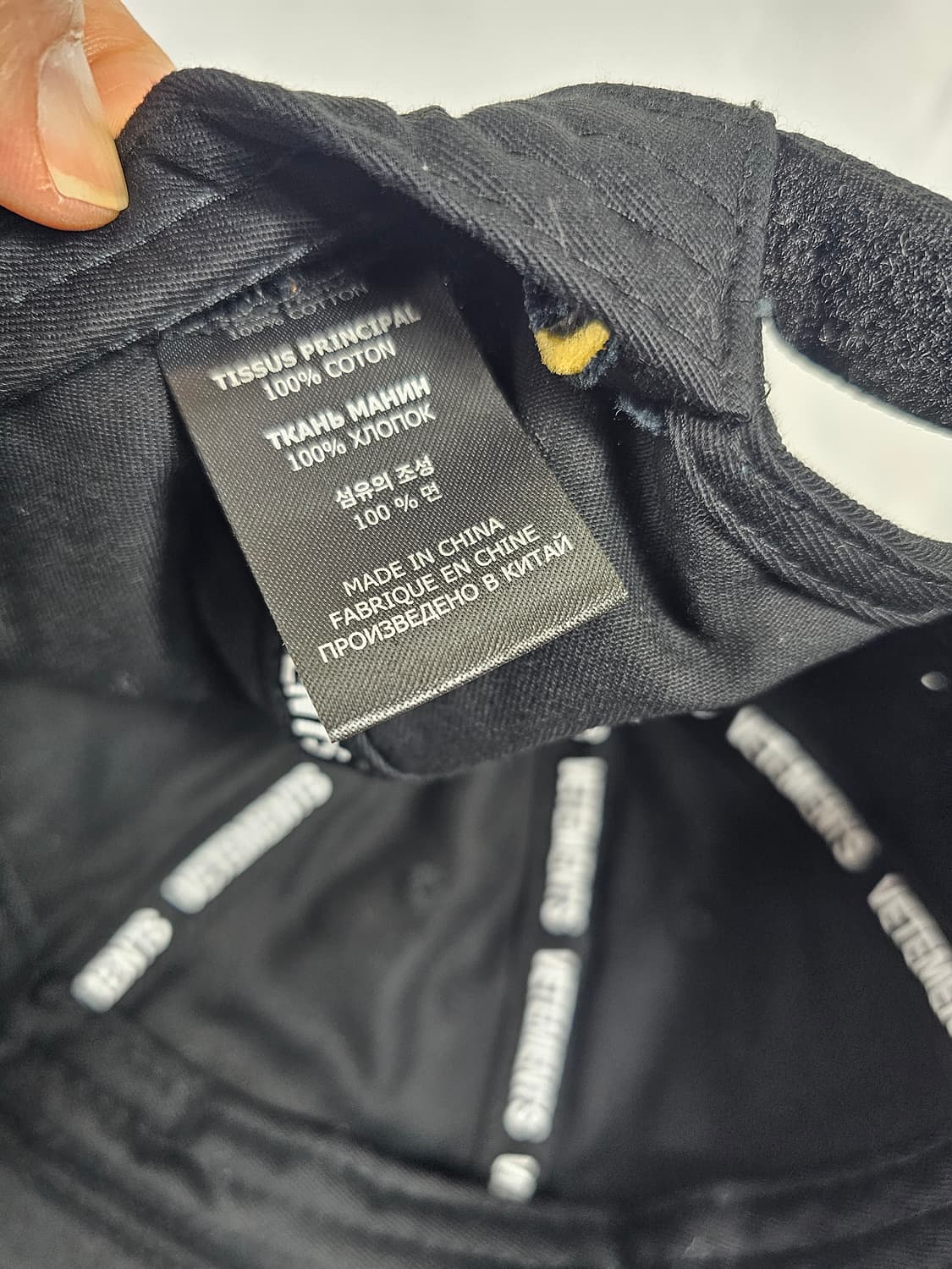 베트멍로고볼캡 상품이미지6