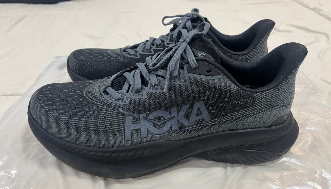 호카 마하 6 블랙 런닝화 280mm 상품이미지4