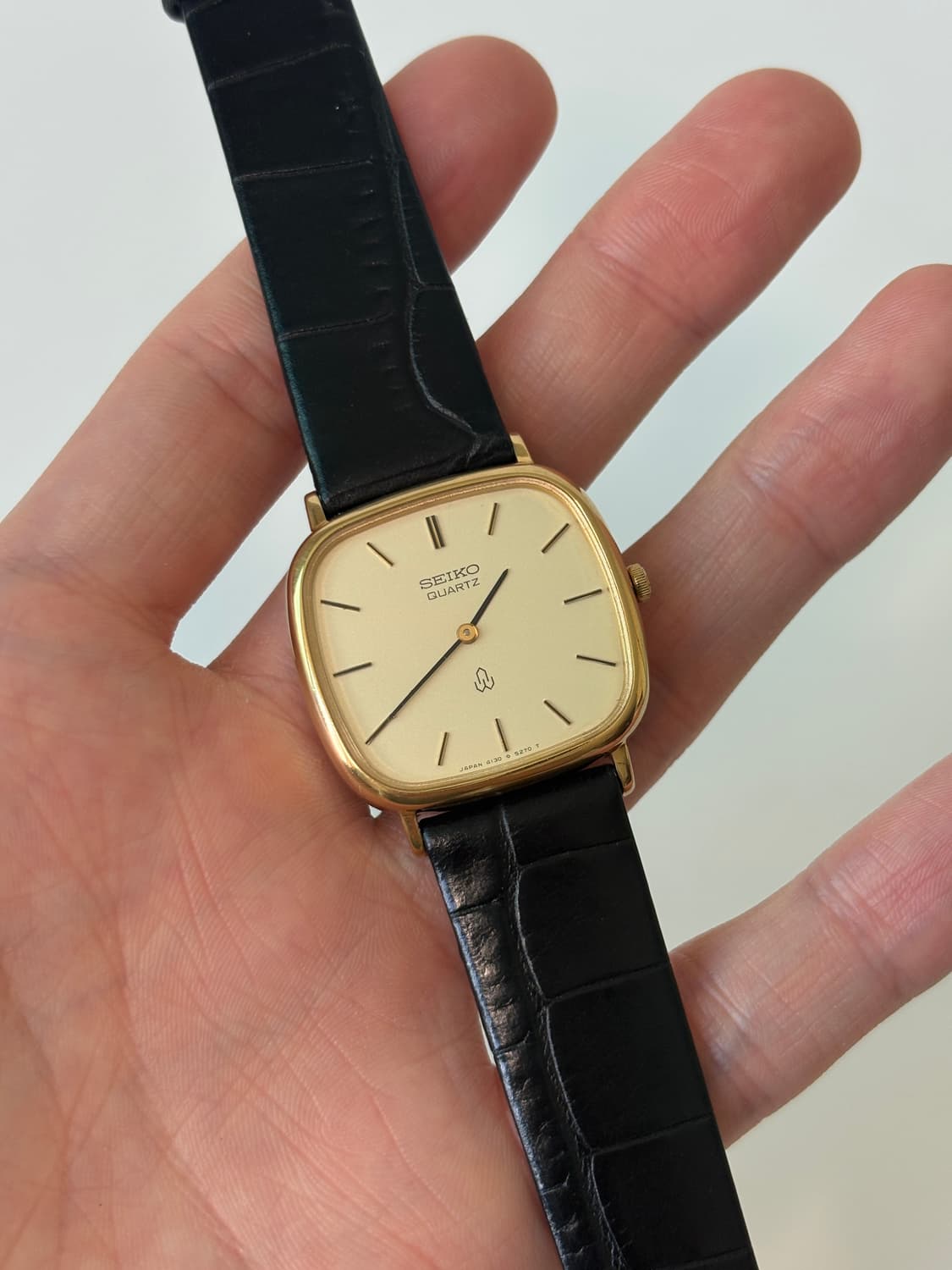 1970s Chariot Gold Square Quartz 상품이미지2