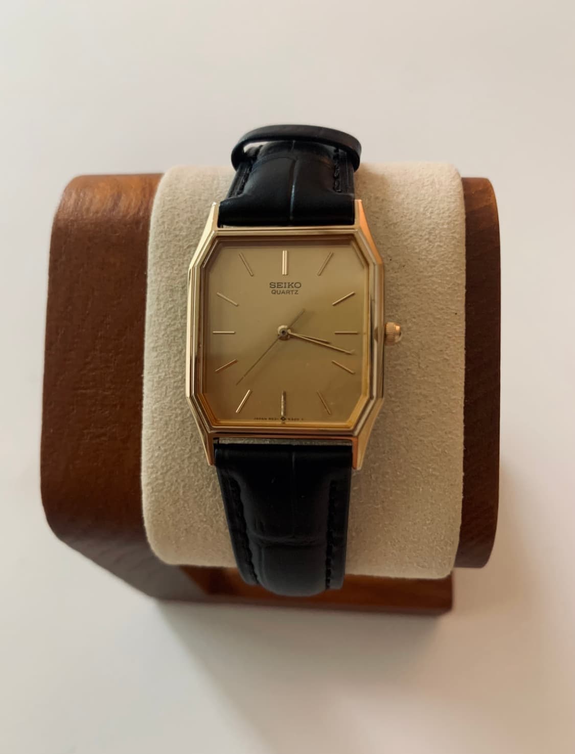 세이코 Seiko 스퀘어 쿼츠 골드 상품이미지2