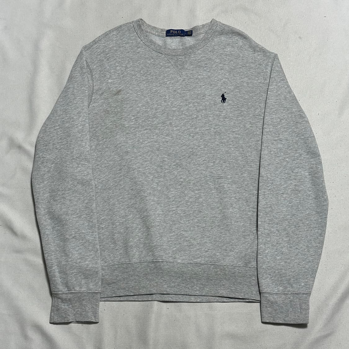 L 폴로랄프로렌 그레이 라운드넥 맨투맨 상품이미지2