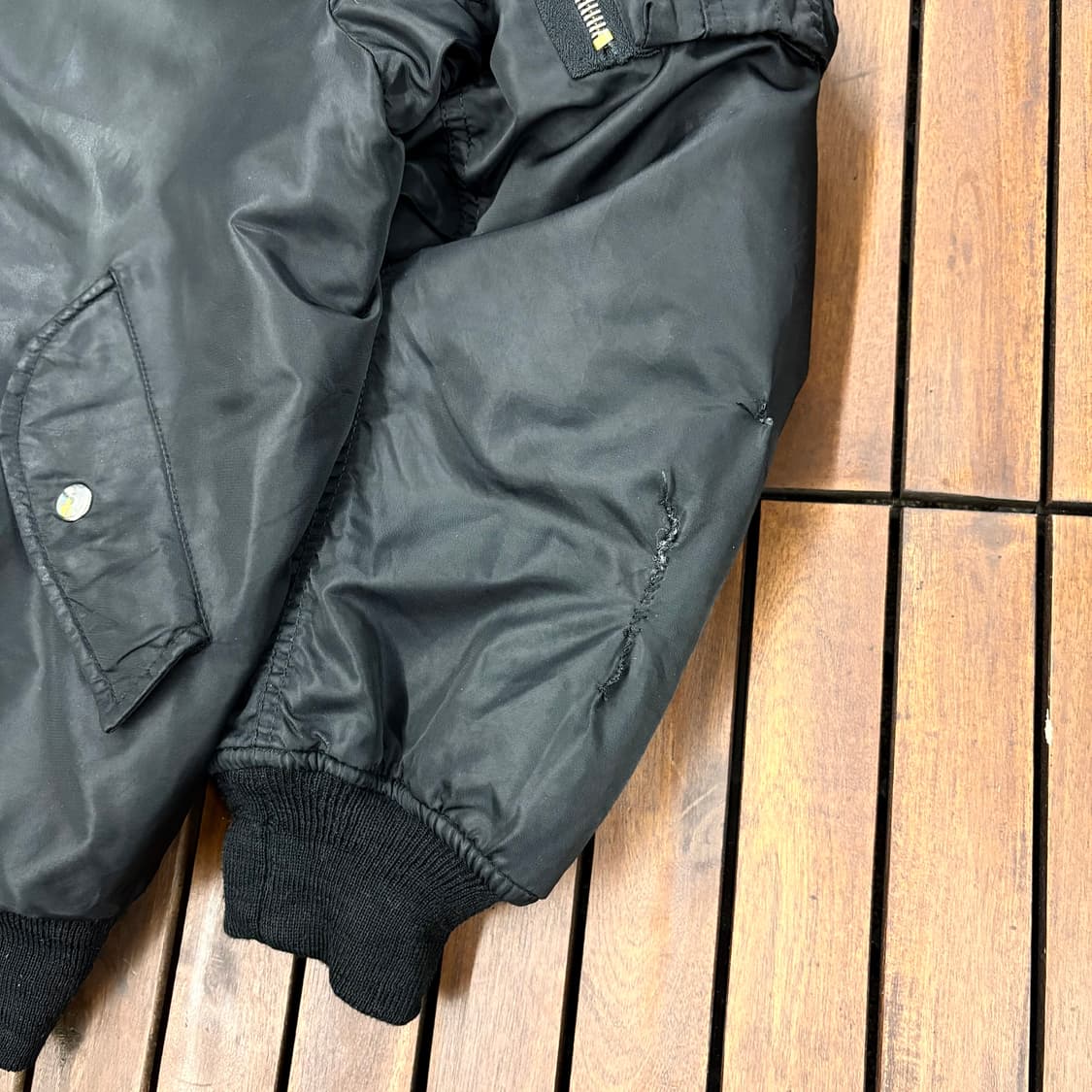 (XL) 90s 독일 MA-1 항공 점퍼 자켓 상품이미지7