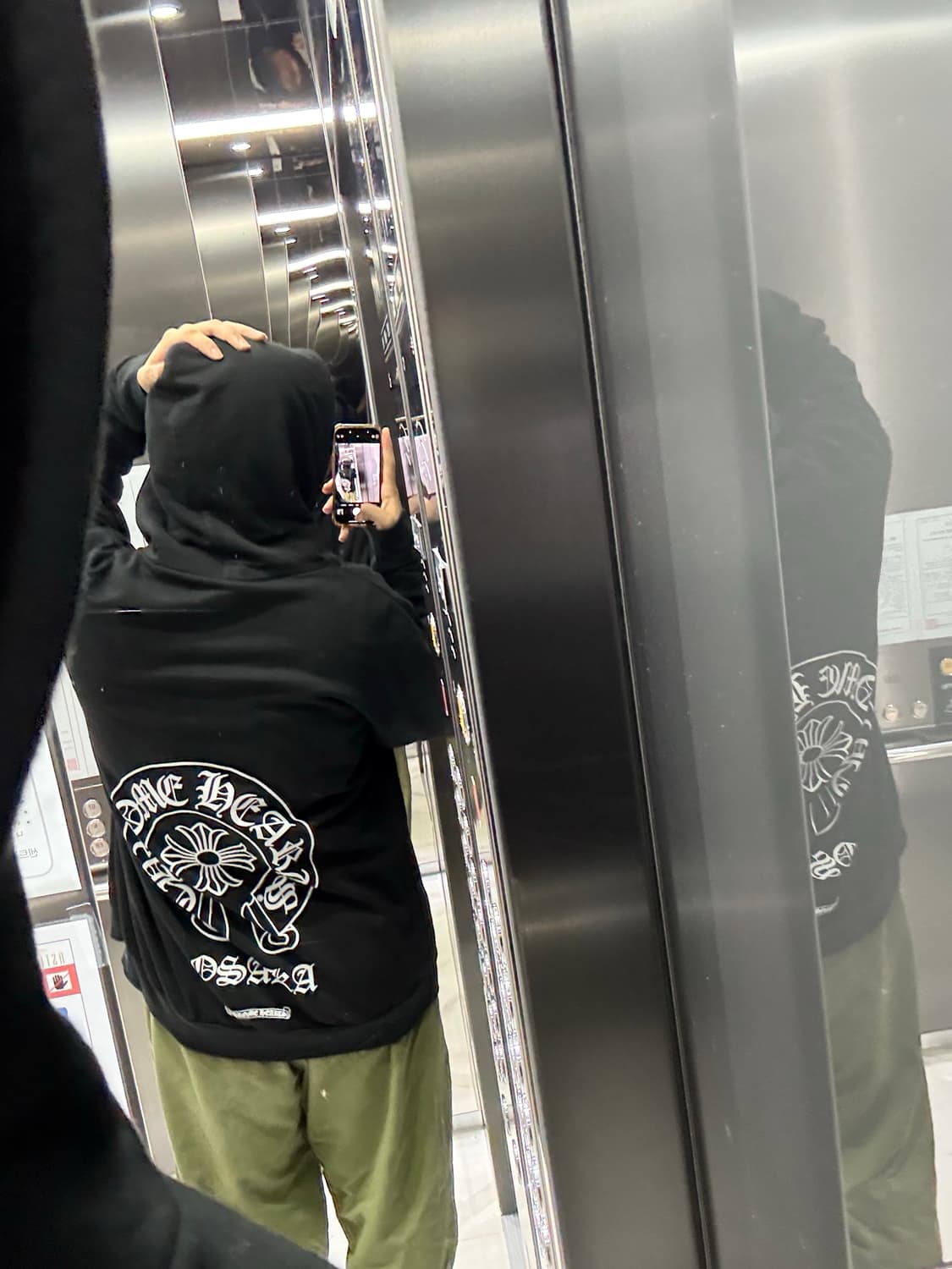 크롬하츠 홀스슈 후드집업 xxl 상품이미지2