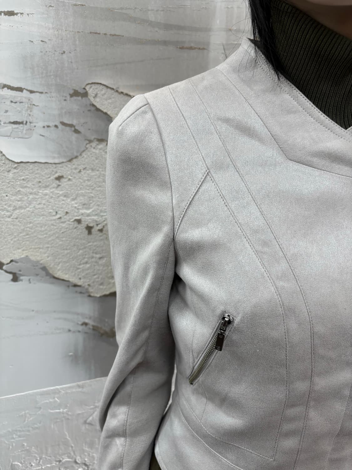 suede pintuck jacket 상품이미지3