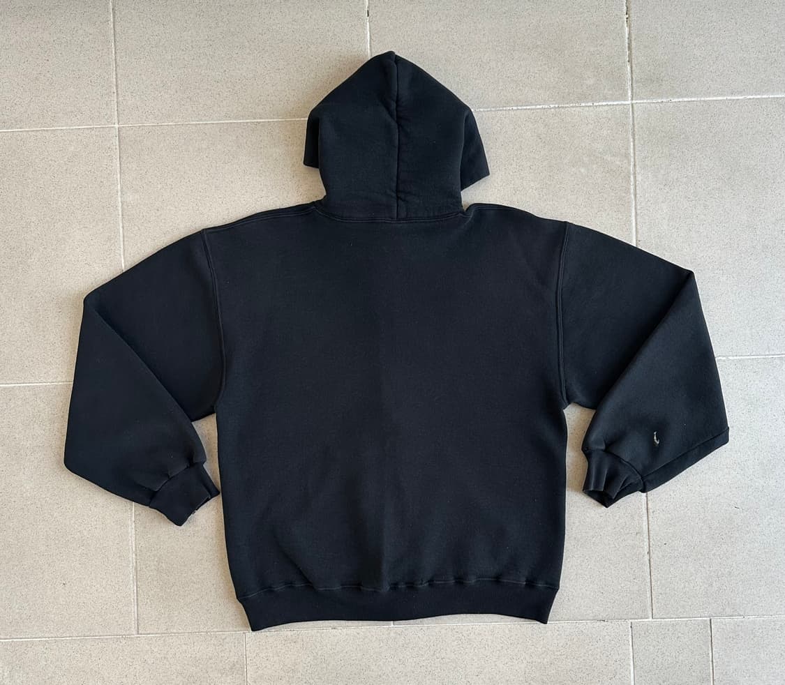 빈티지 러셀 후드집업 블랙 M 상품이미지2