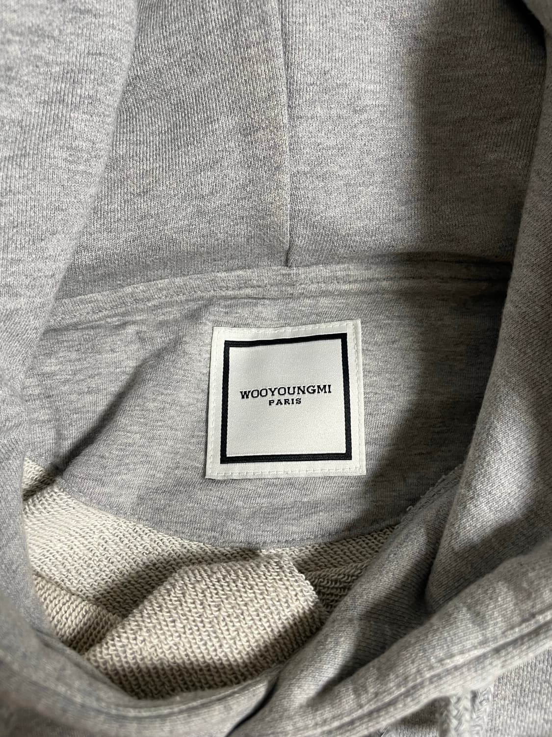 우영미 백로고 후드티 [52] 상품이미지4