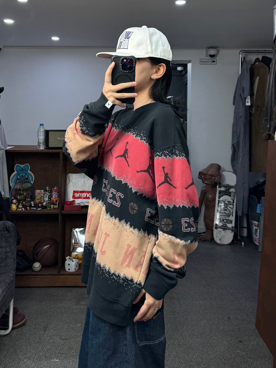 나이키 조던 에센셜 홀리데이 플리스 크루넥 상품이미지6