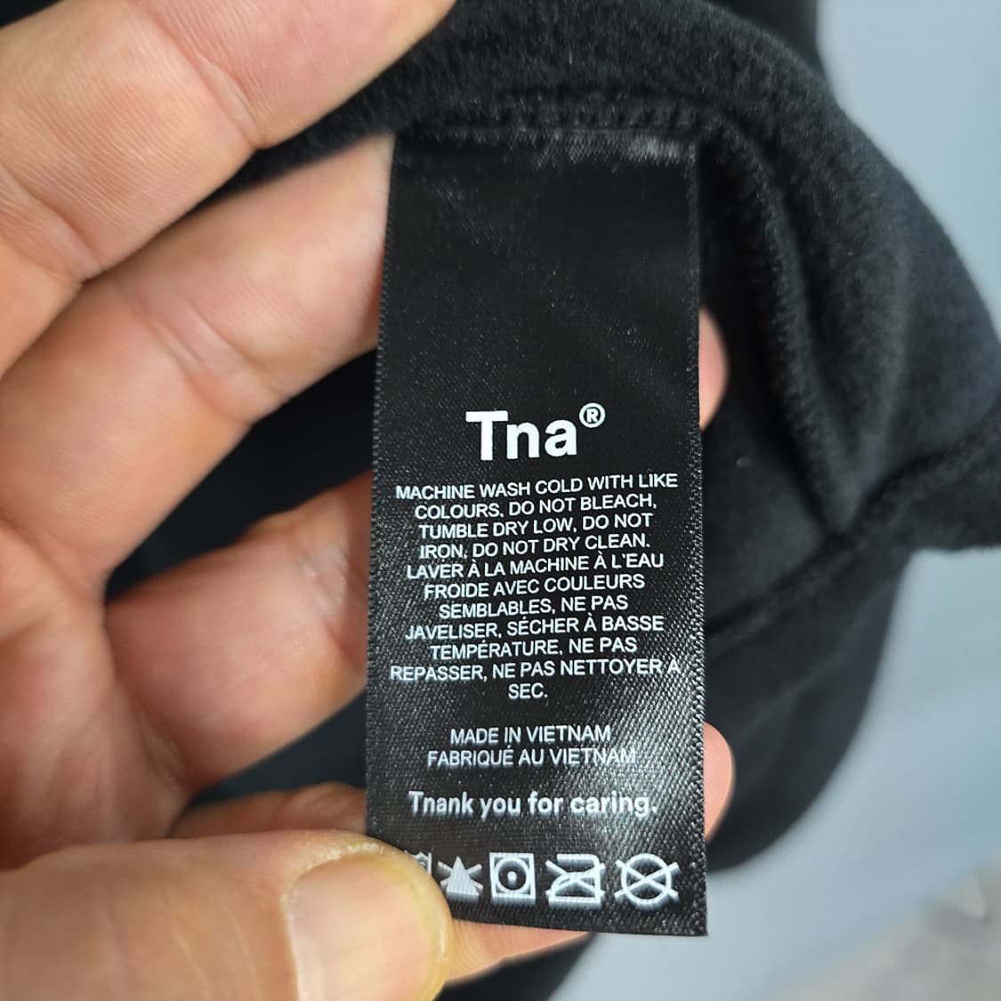 티엔에이(Tna) 플리스 셔츠 자켓 블랙 S 상품이미지7