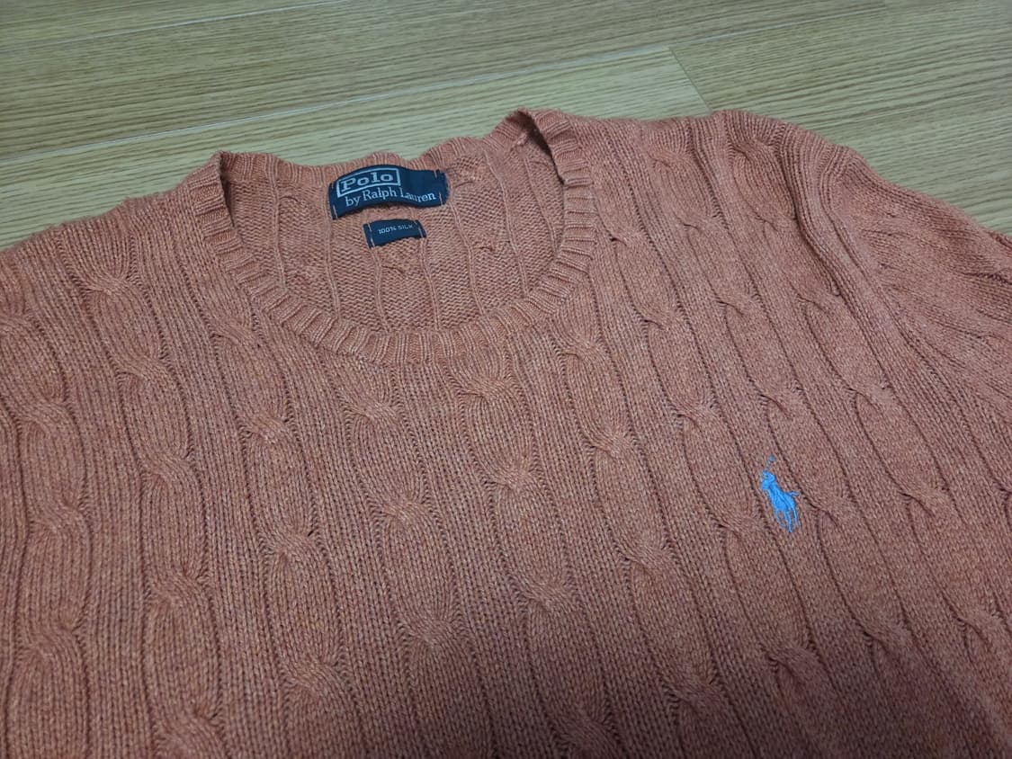 폴로 랄프로렌 포니 케이블 크루넥 실크 니트 상품이미지2
