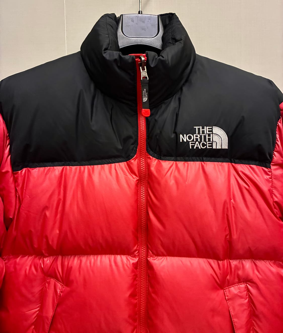 (S/97)노스페이스 1996 골드윈 레트로 눕시 700 패딩 레드 상품이미지3