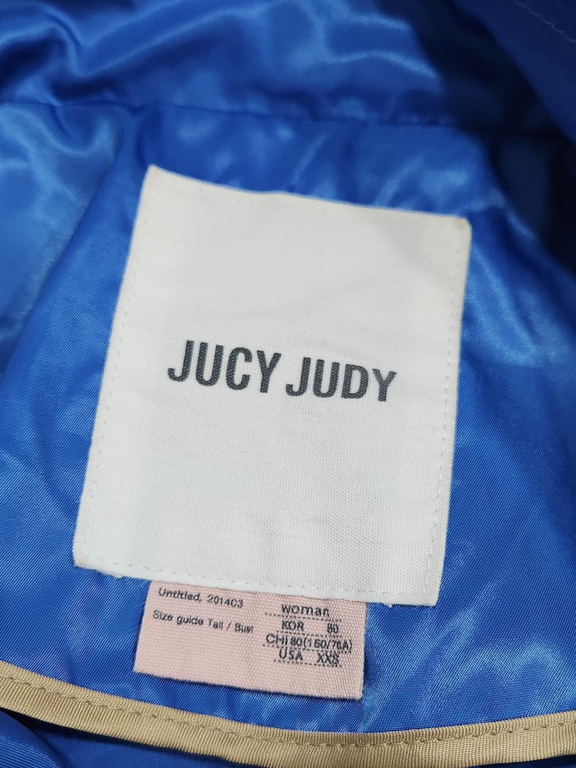 [S-M] 쥬시쥬디 오버핏 바람막이 자켓 여성 XXS 상품이미지5