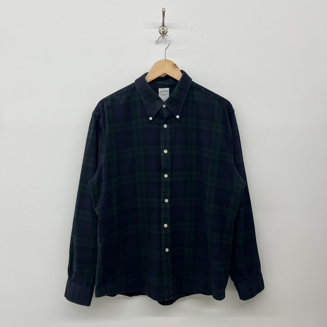 브룩스브라더스 체크 셔츠 남XXL 상품이미지1