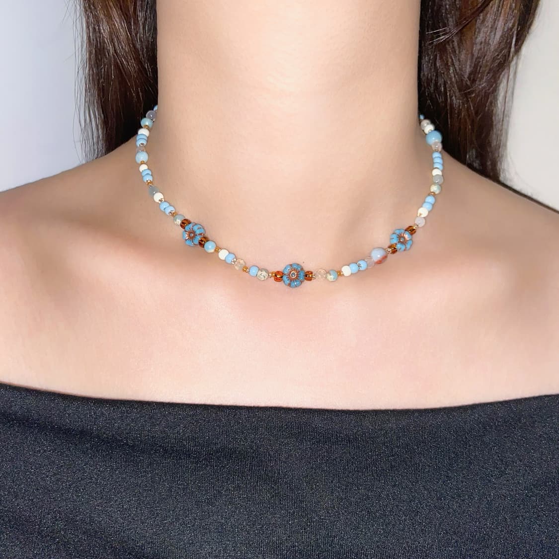 Faded Petal Necklace 상품이미지2