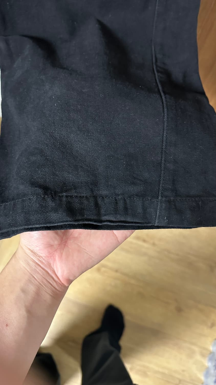 MPa WAVE ZIPPER PANTS (BLACK) L 상품이미지5