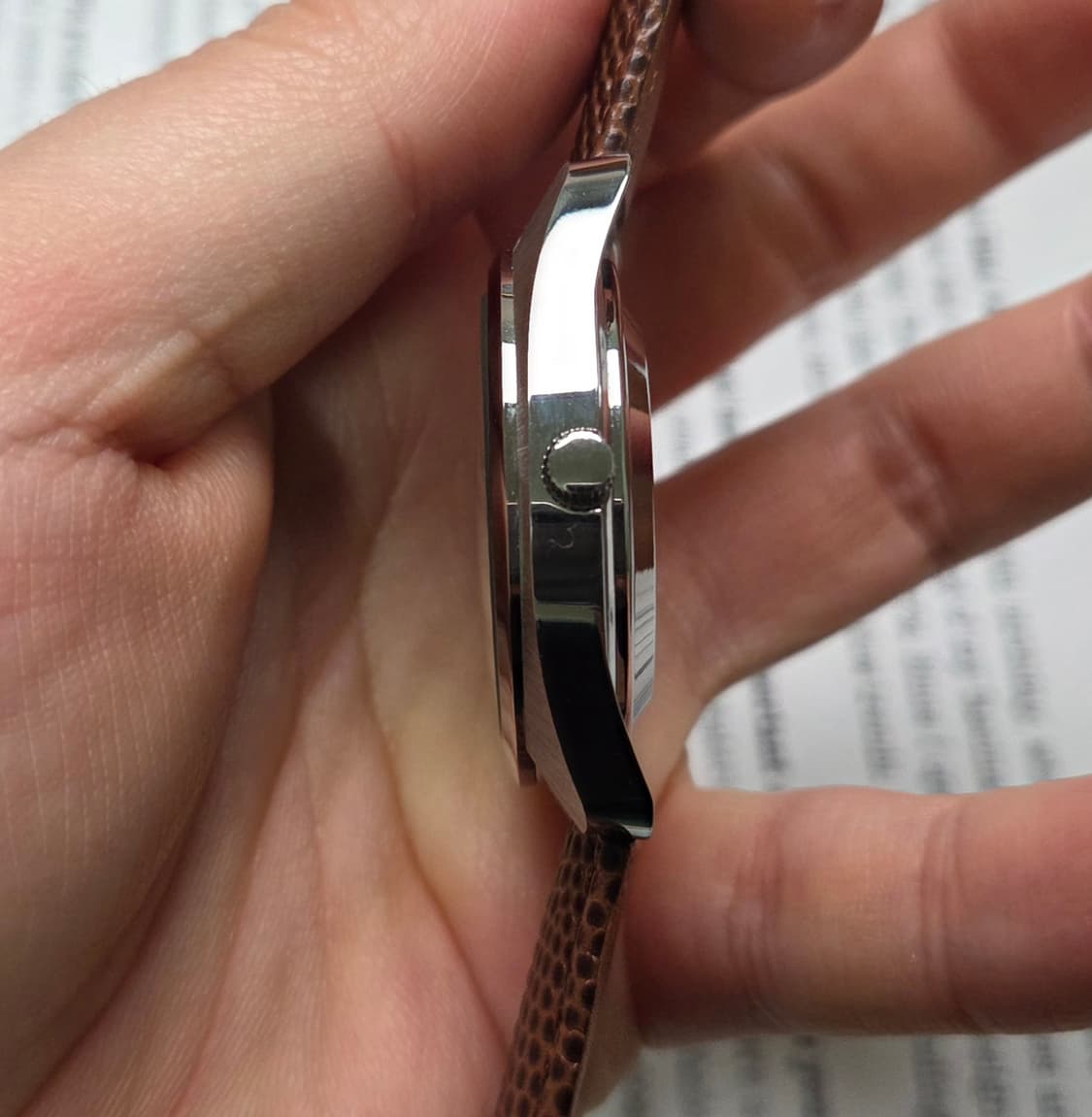 레어] 빈티지 세이코 점보 오리지널 회판 와이드보이 7005 오토매틱 상품이미지6