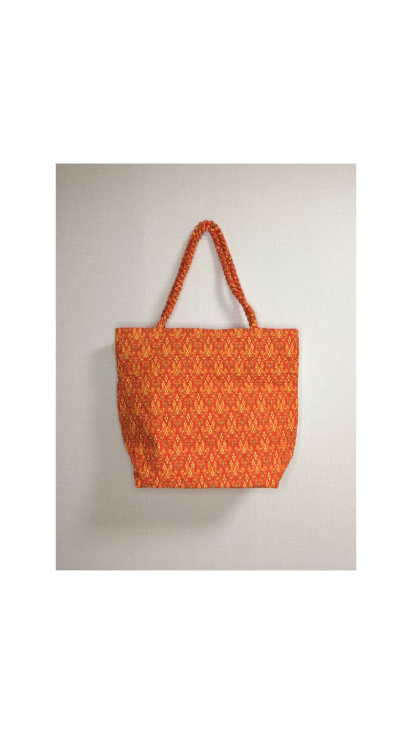 빈티지 오렌지 코끼리 퀼팅 숄더백 상품이미지5